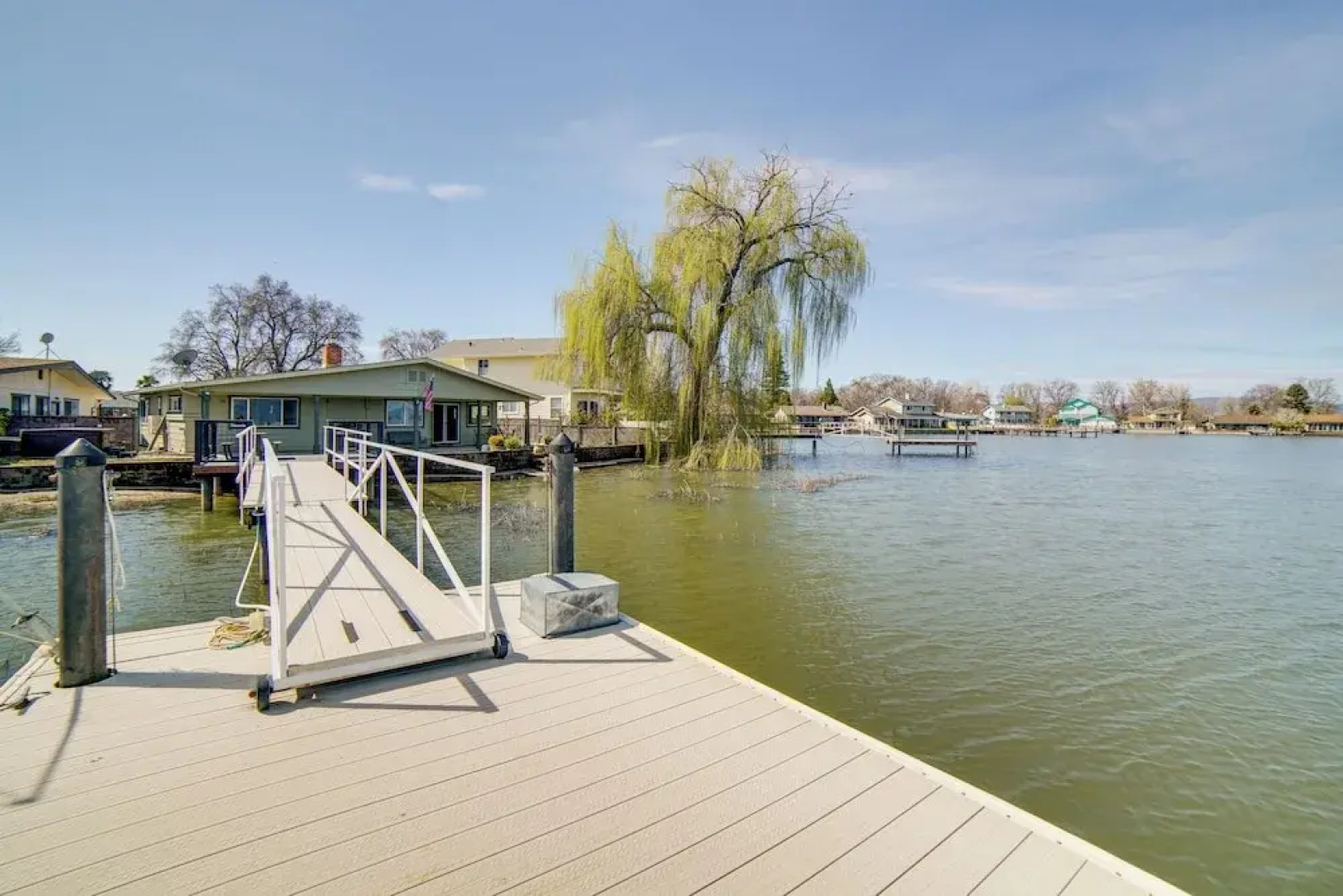 Waterfront Lakeport Rental Home w/ Private Dock!