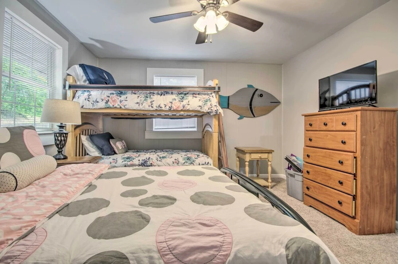 Lakefront Rocky Mount Escape w/ Dock & Grill!