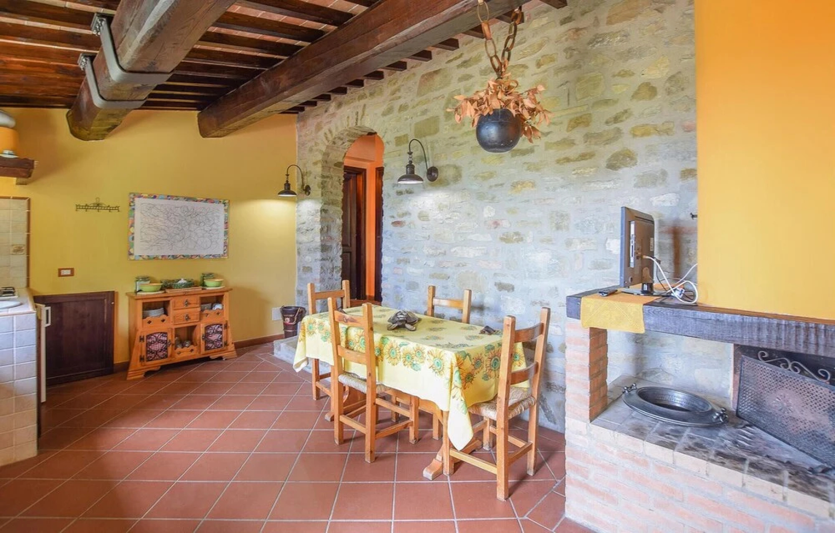 Beautiful Home in Monte Santa Maria Tibe With Outdoor Swimming Pool, Sauna and 5 Bedrooms