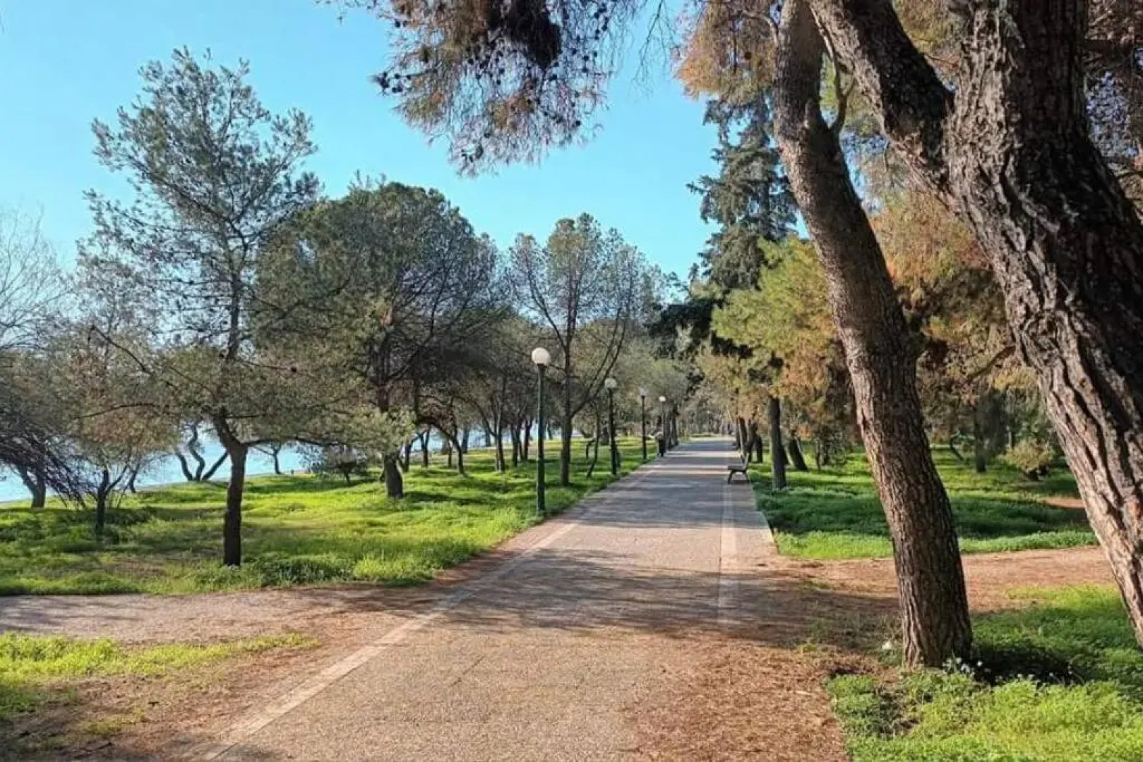 Doll house next to the sea