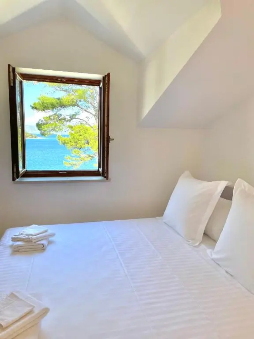 @Hvar Island Seaside Villa (1st row at seaside)