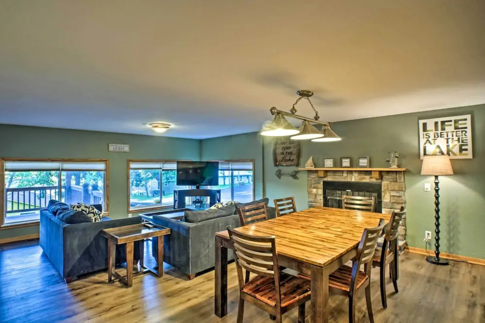 Boat Dock, Game Room: Lakefront Sunrise Beach Home