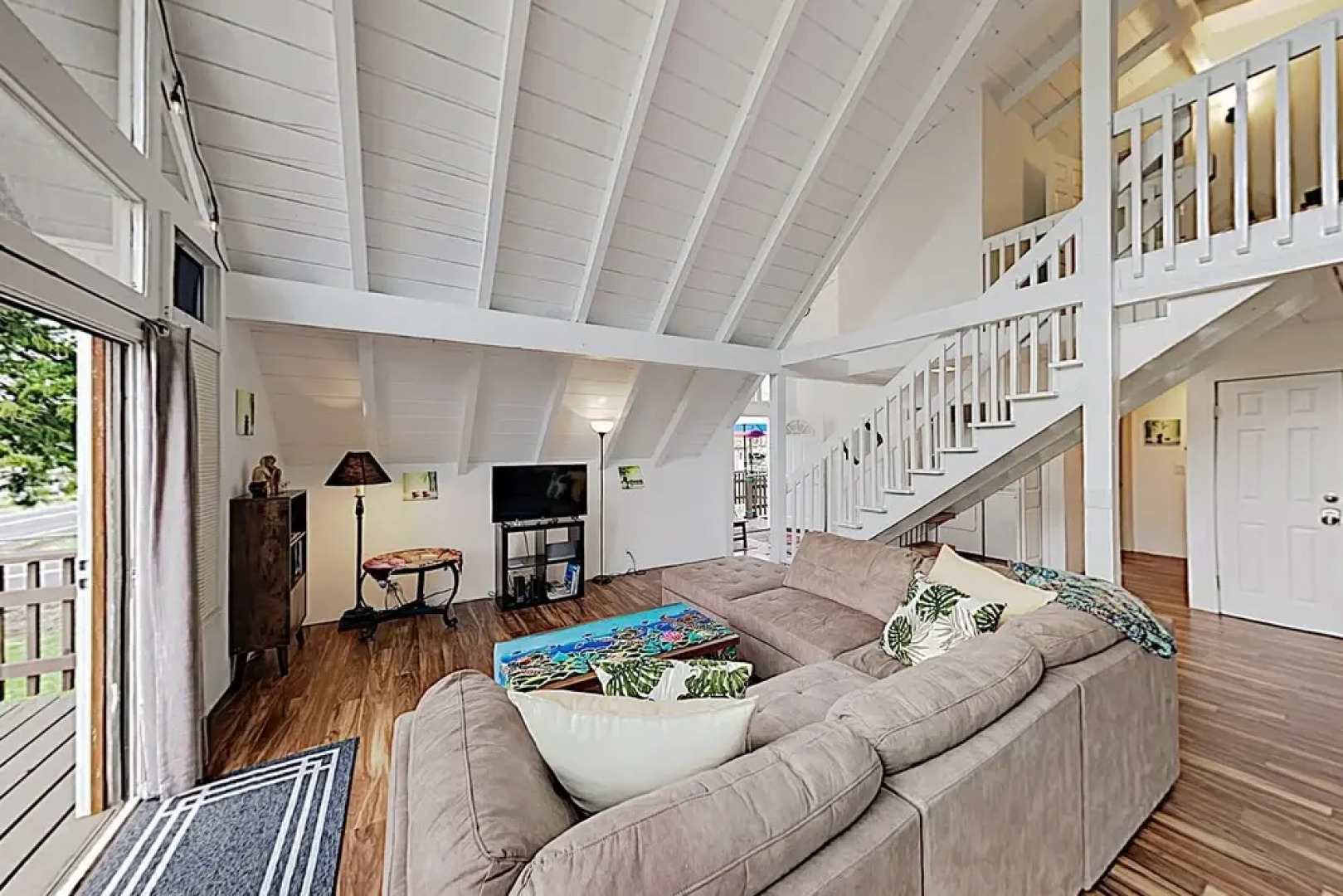 New Listing! Remodeled A-frame W/ Deck & Balcony 3 Bedroom Home