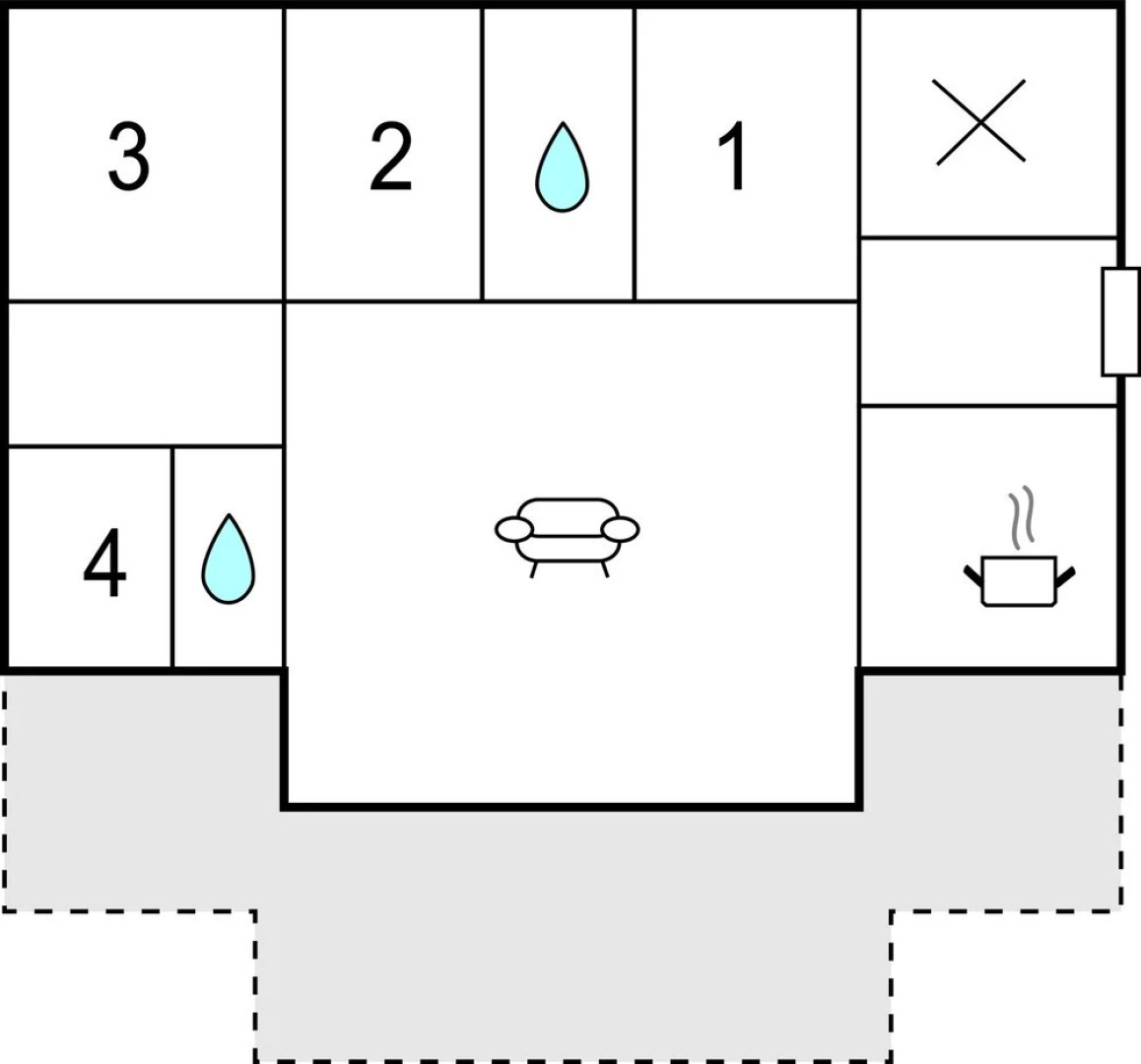 Nice Home in Strömstad With 4 Bedrooms and Wifi