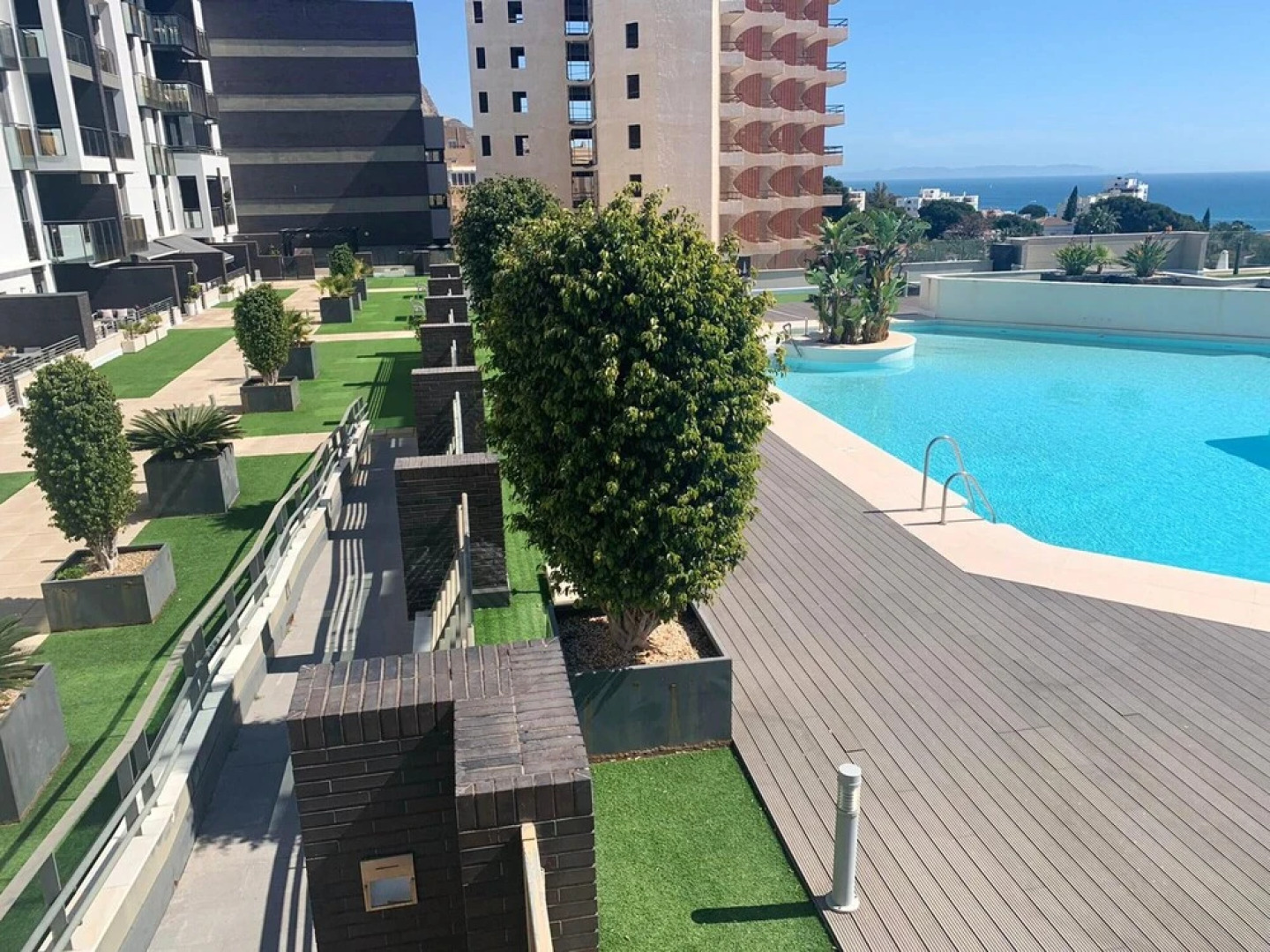 Apartment With 2 Bedrooms in Aguadulce, With Wonderful City View, Shared Pool, Furnished Terrace Near the Beach