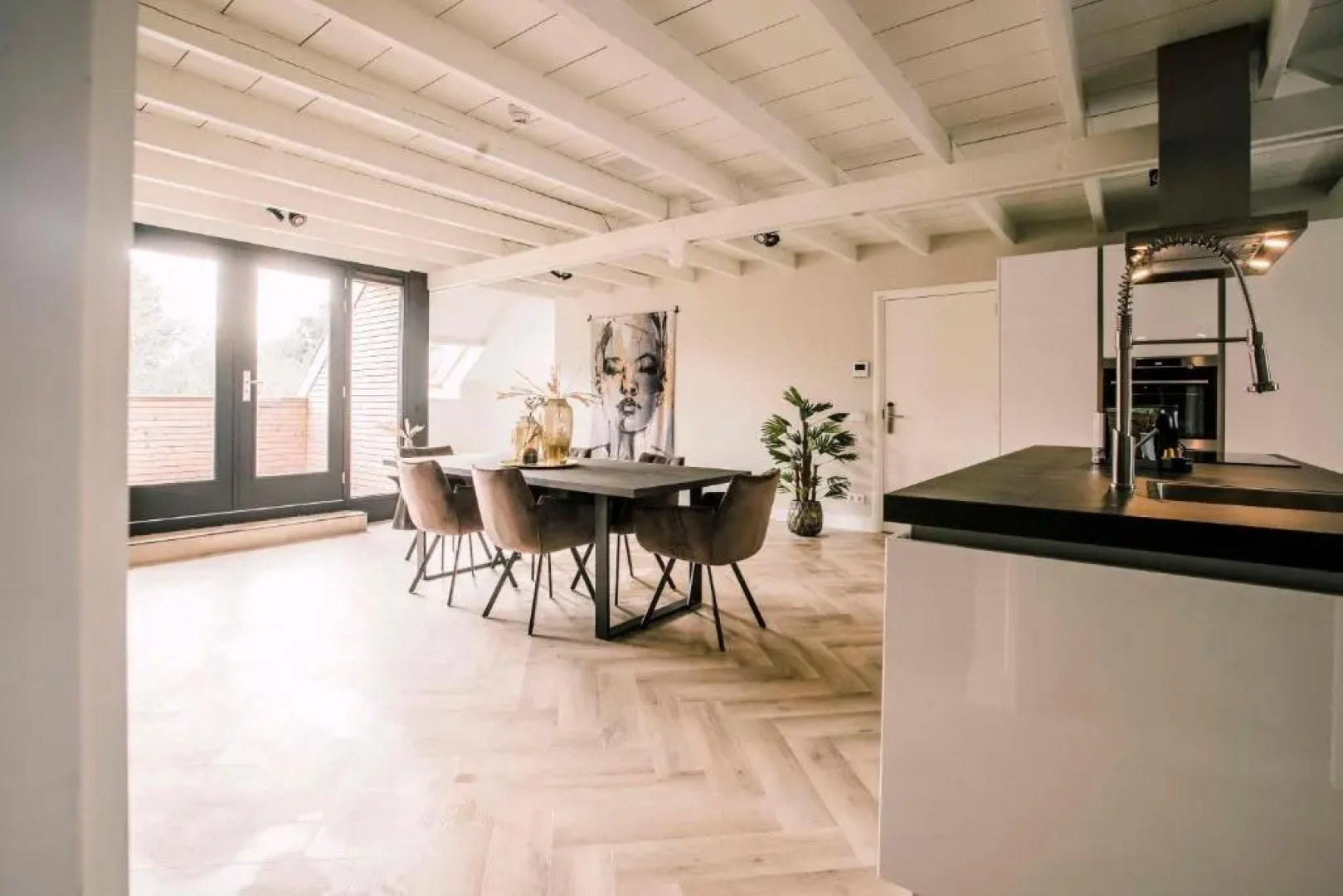 Stadsvilla Luxurious 3 room loft met airco Willem 2