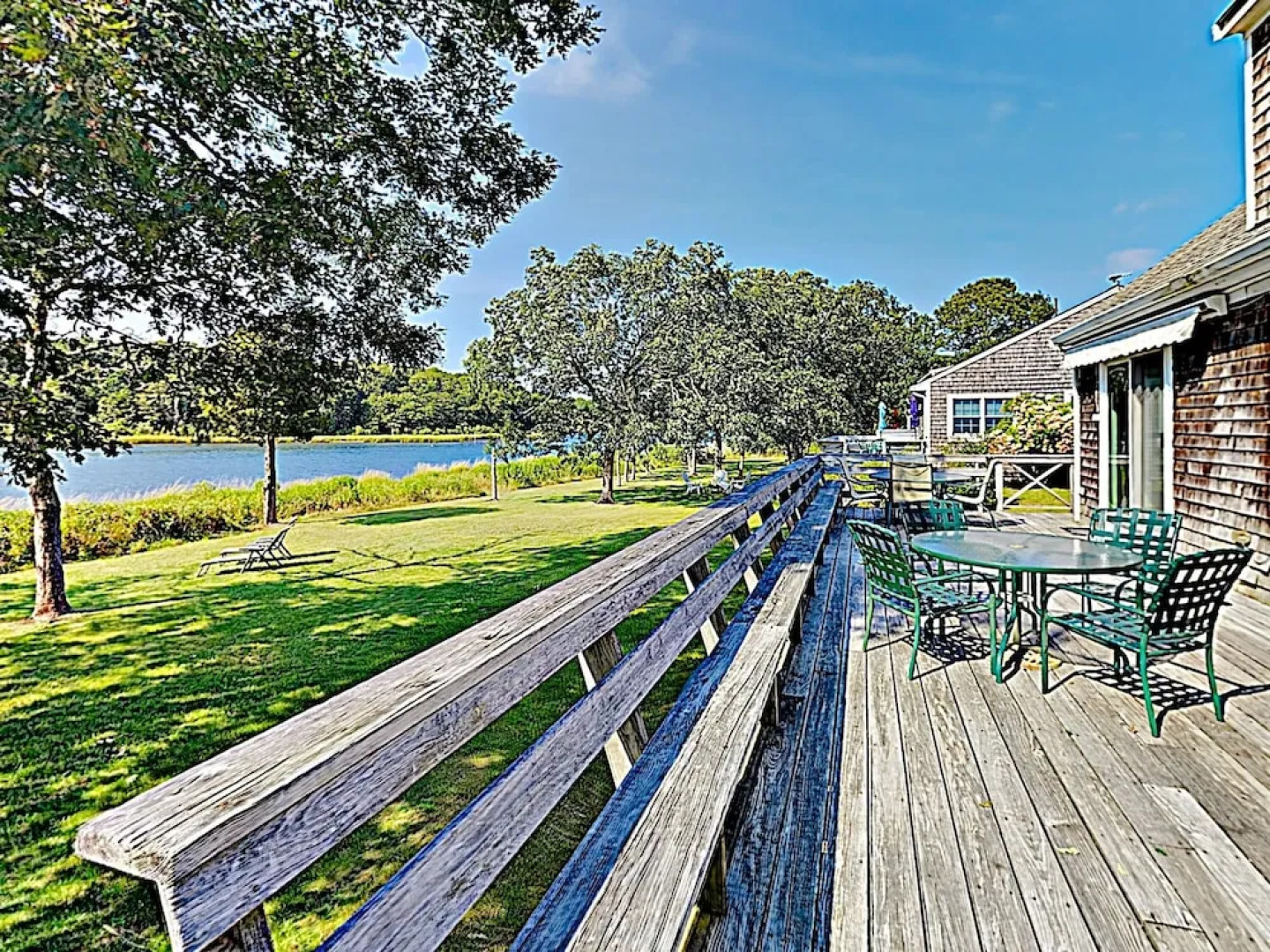 Scenic Bourns Pond 4 Bedrooms 2 Bathrooms Home