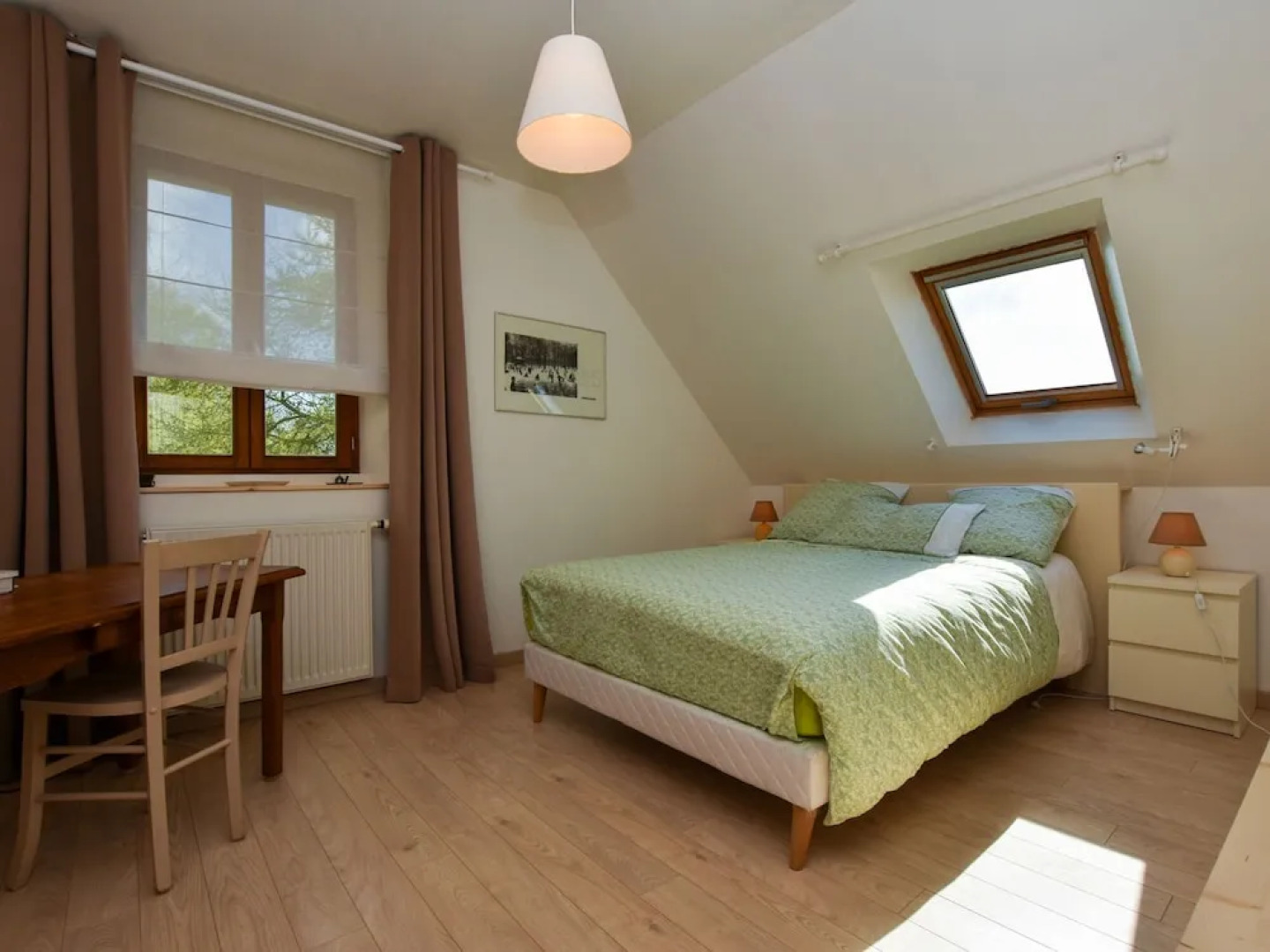 House Between River and Ocean With Pretty Garden in Brittany