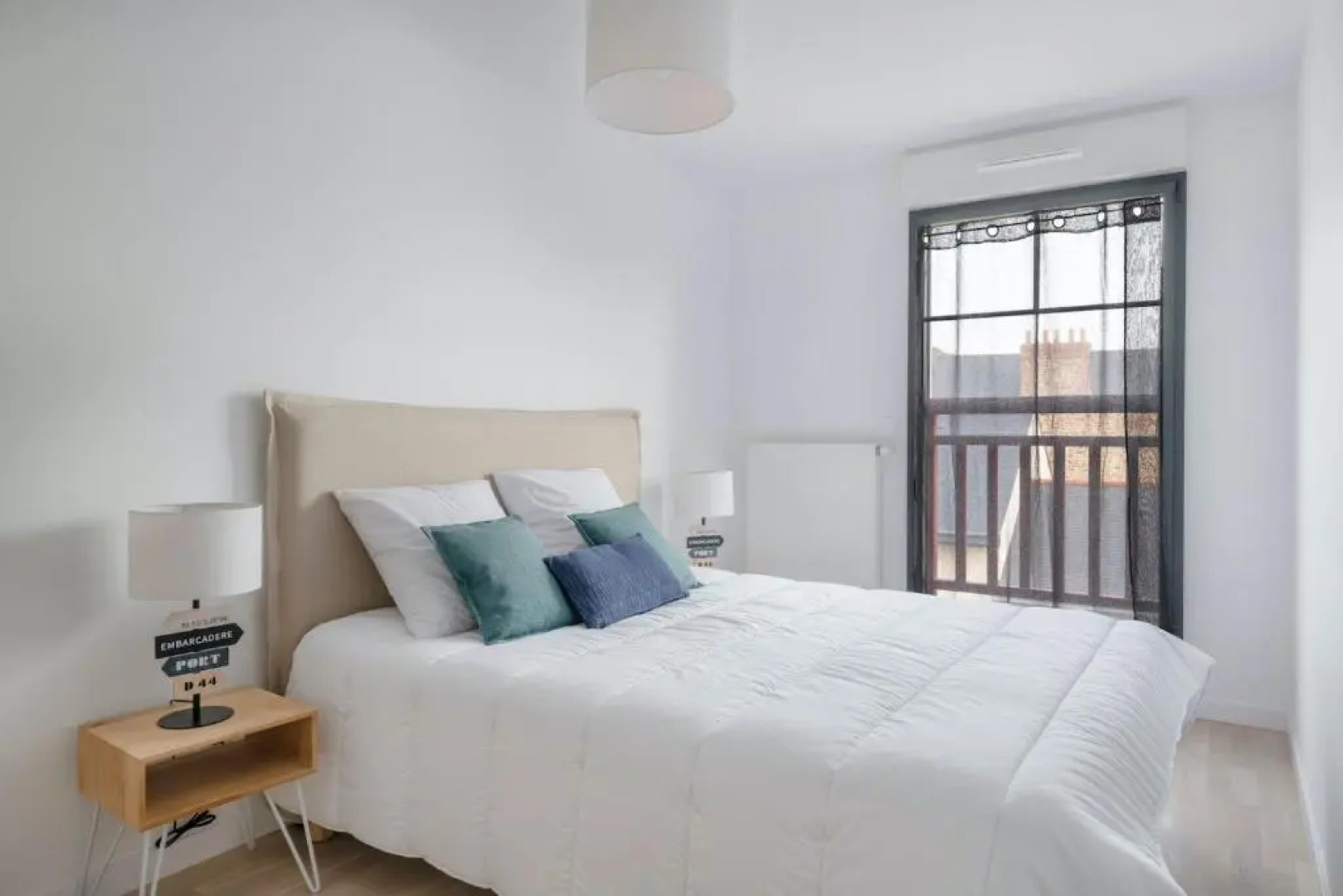 Dans une residence de style balneaire en Bretagne