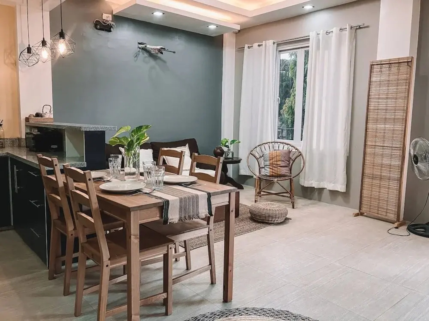 2BR Laid Back Apartment, Near Beach