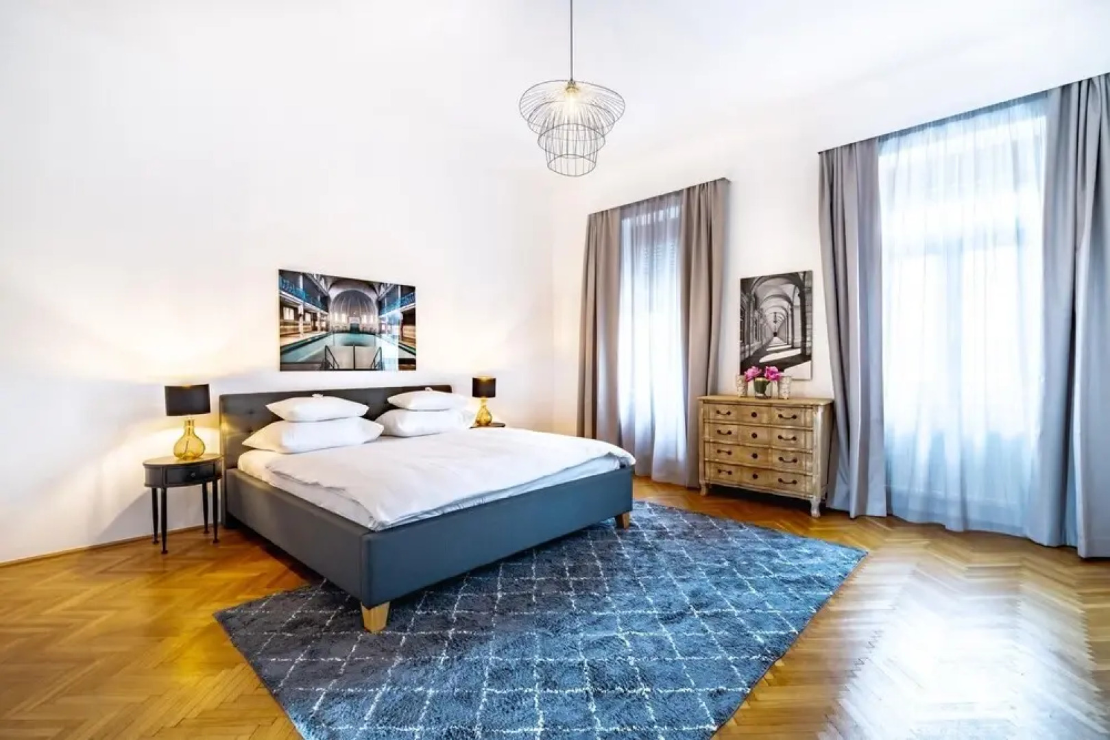 Apartment With Terrace and King Bed in Krems City