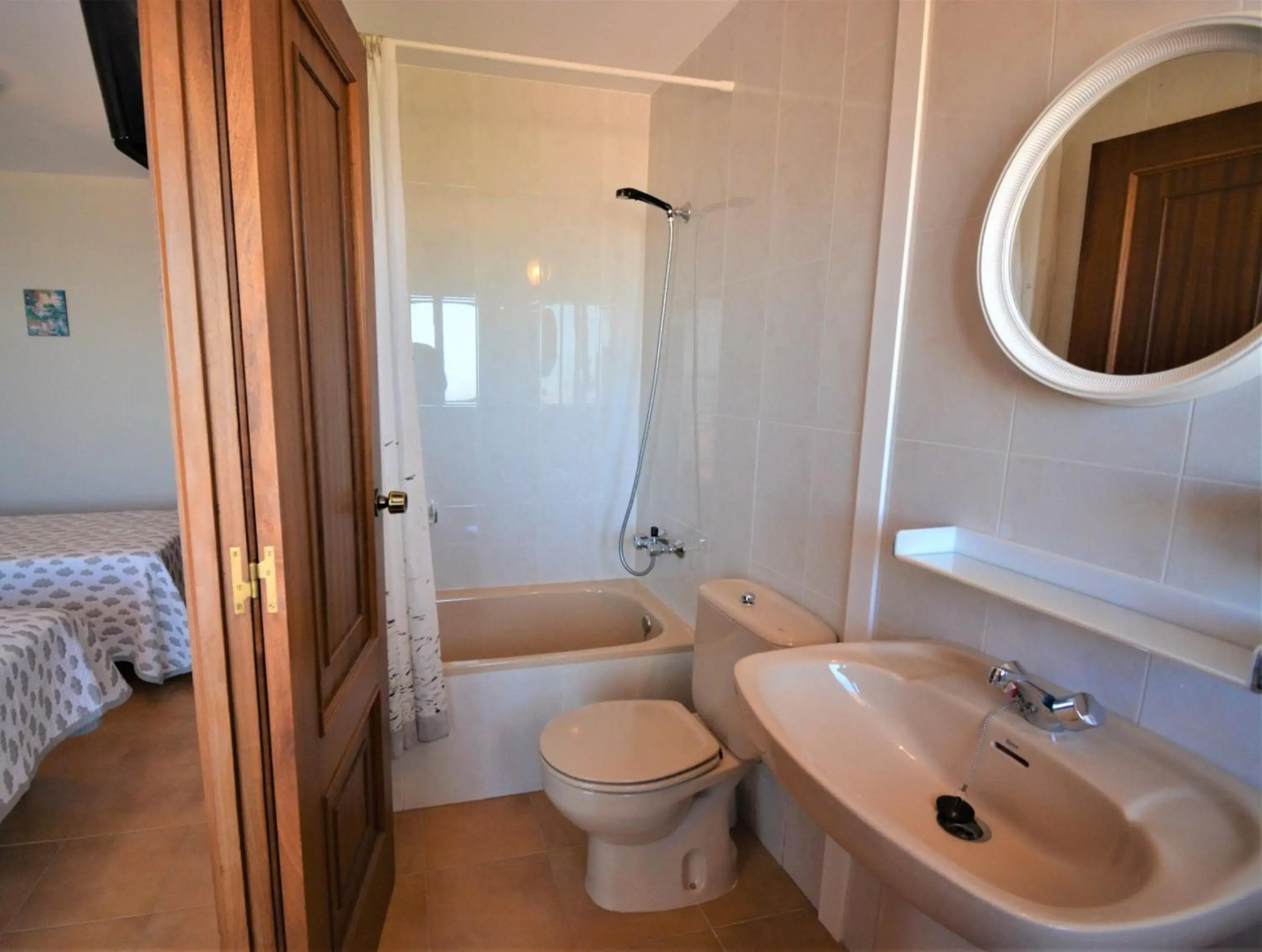 Apartamentos de playa en un entorno rural