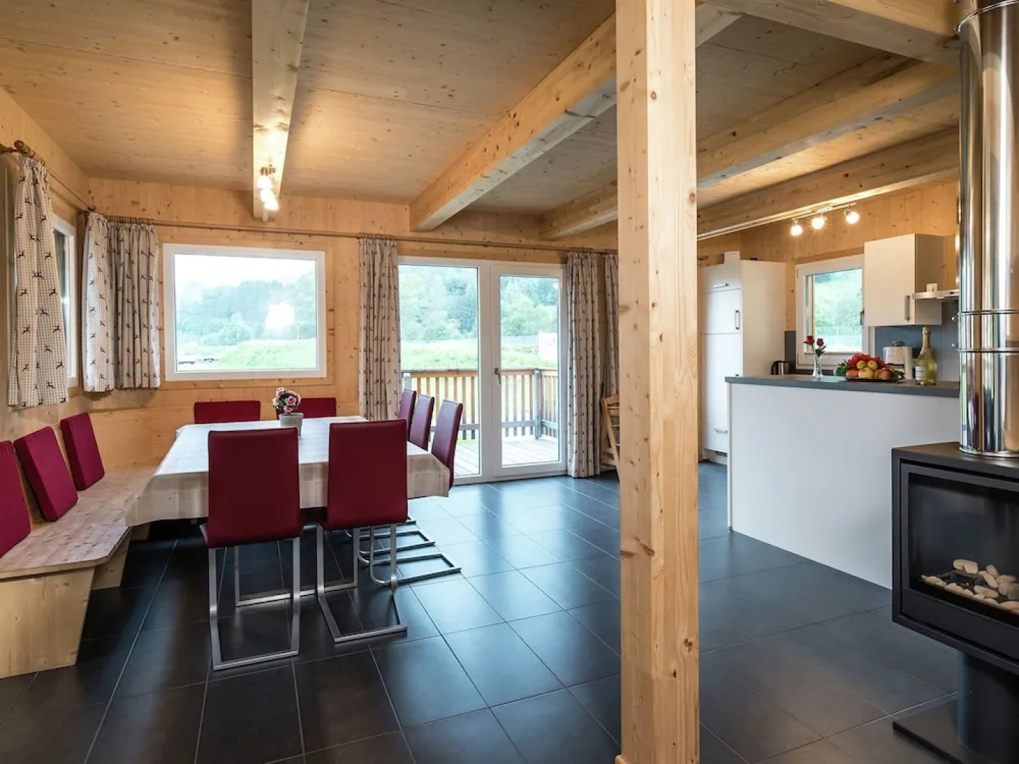 Pleasant Chalet With Sauna