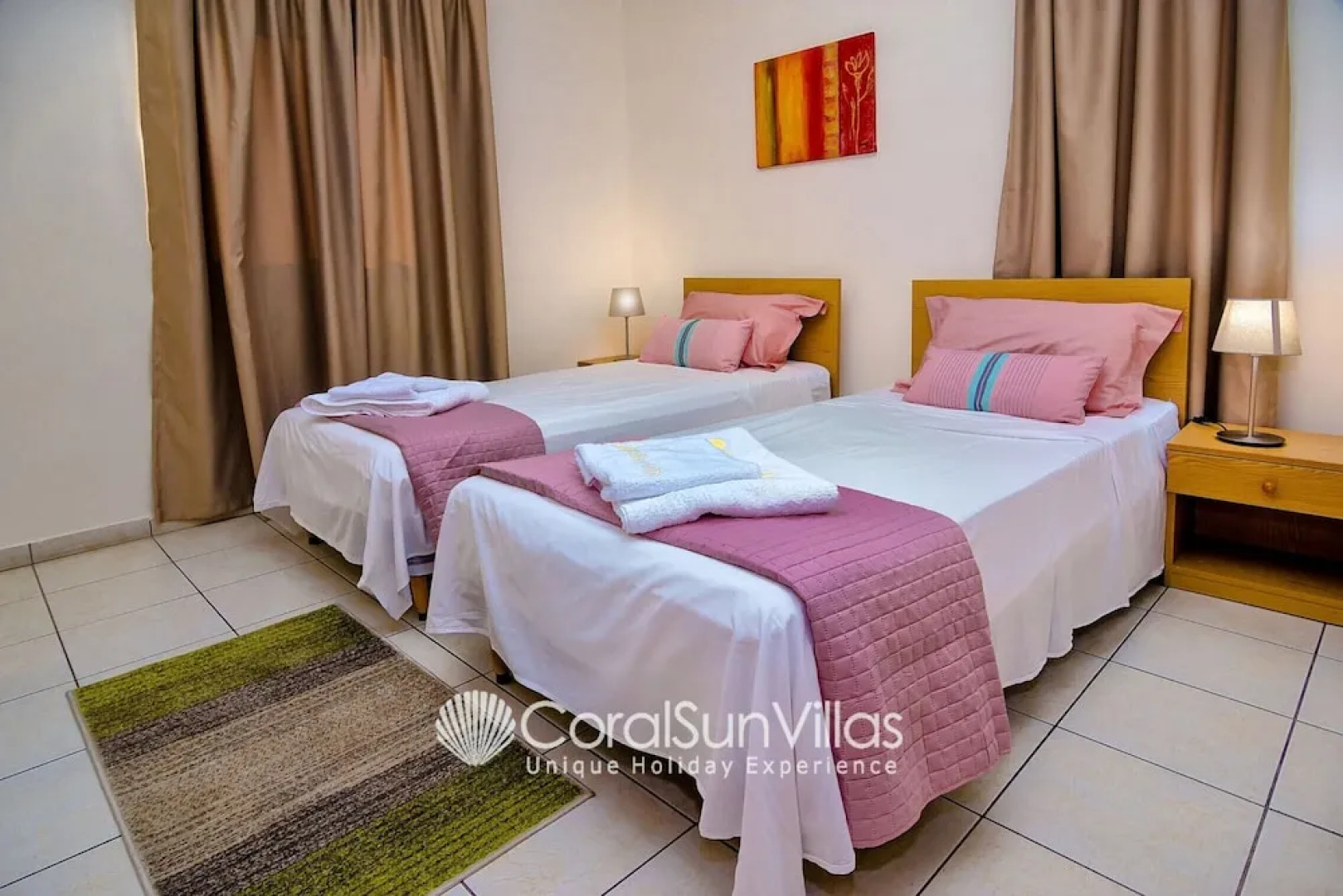 Large Pool & Garden, Billiard, Peaceful Area, Near to the Sea, Coral Bay Paphos