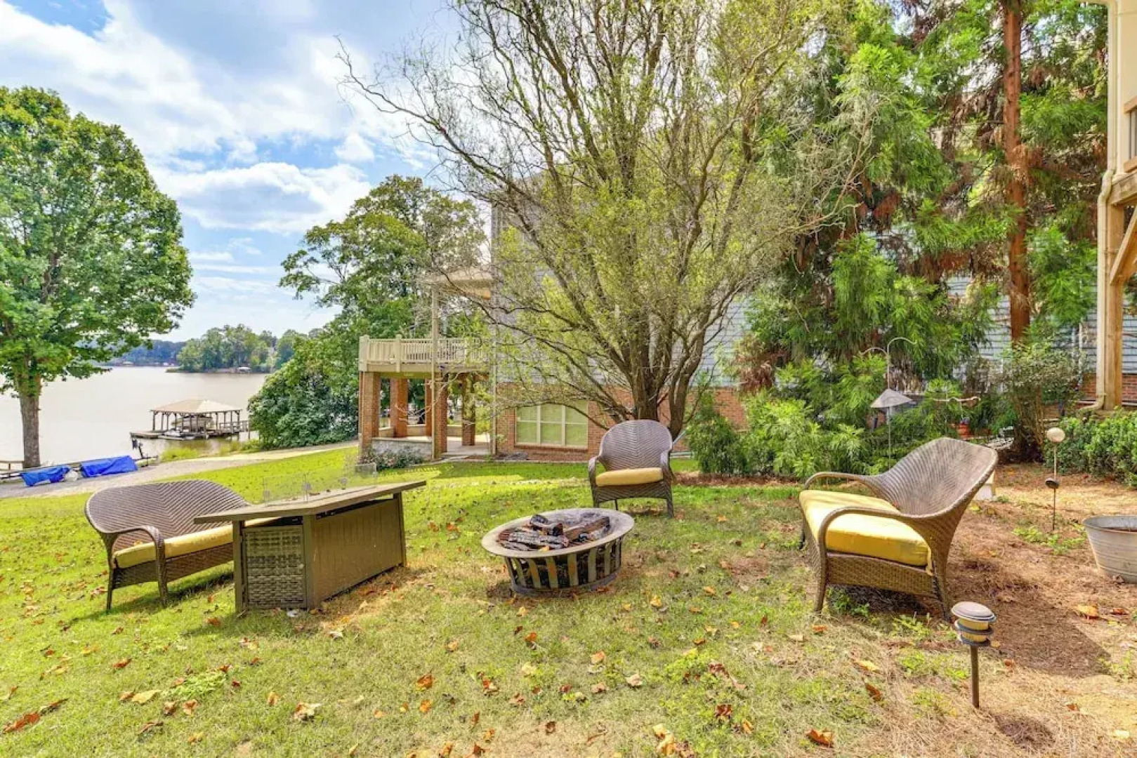 Waterfront Sherrills Ford Home w/ Pool & Boat Dock