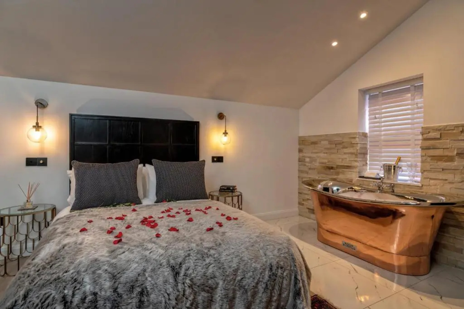 Pamper yourself in our DOUBLE SIZED copper tub -2 bedroom villa