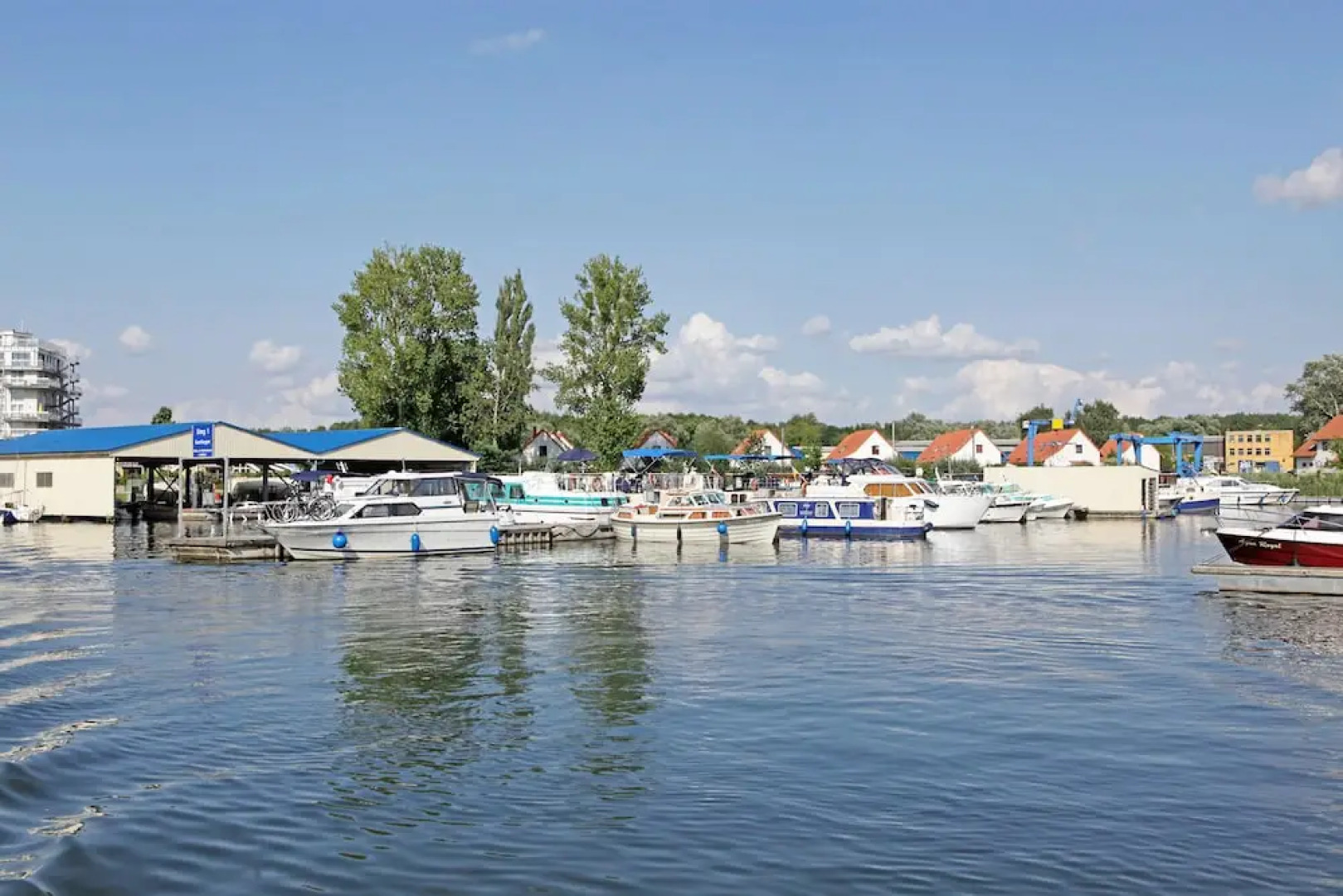 Boats & Yachts at Rechlin Harbor by Kuhnle-Tours
