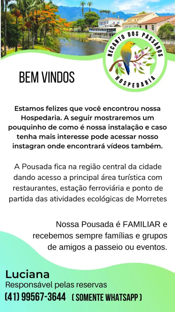 Pousada Recanto dos Pássaros