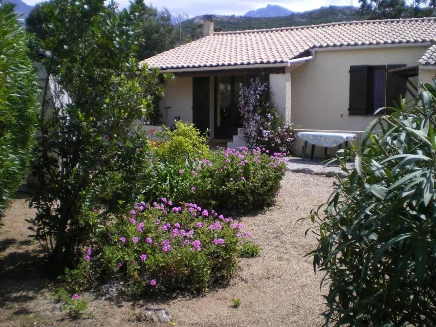 Aux pieds des montagnes