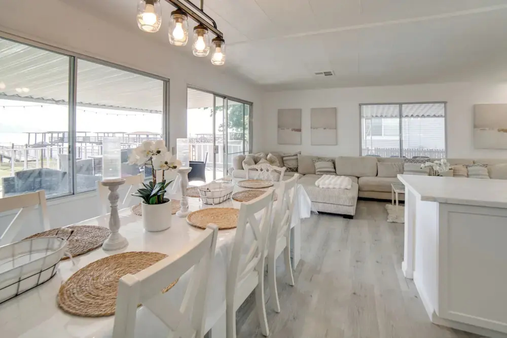 Hot Tub, Views & Dock! Playful Home on Clear Lake