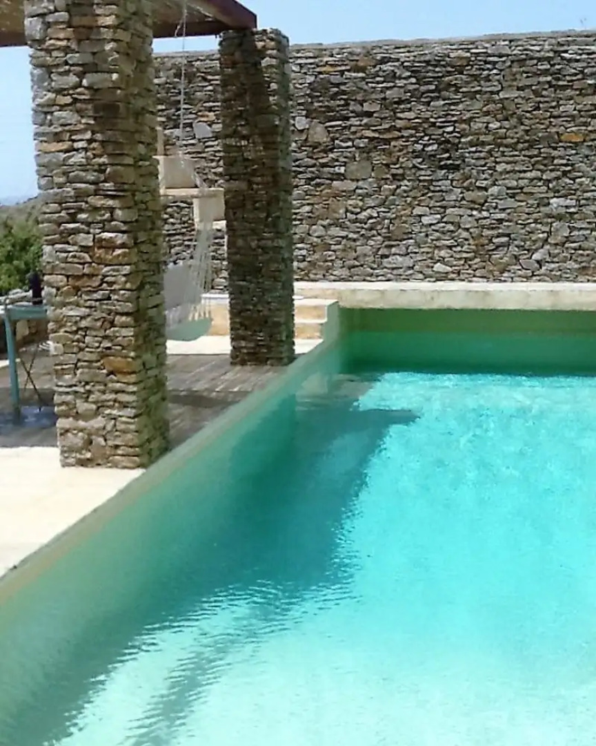 Villa With 3 Bedrooms in Cyclades, With Wonderful sea View, Private Po