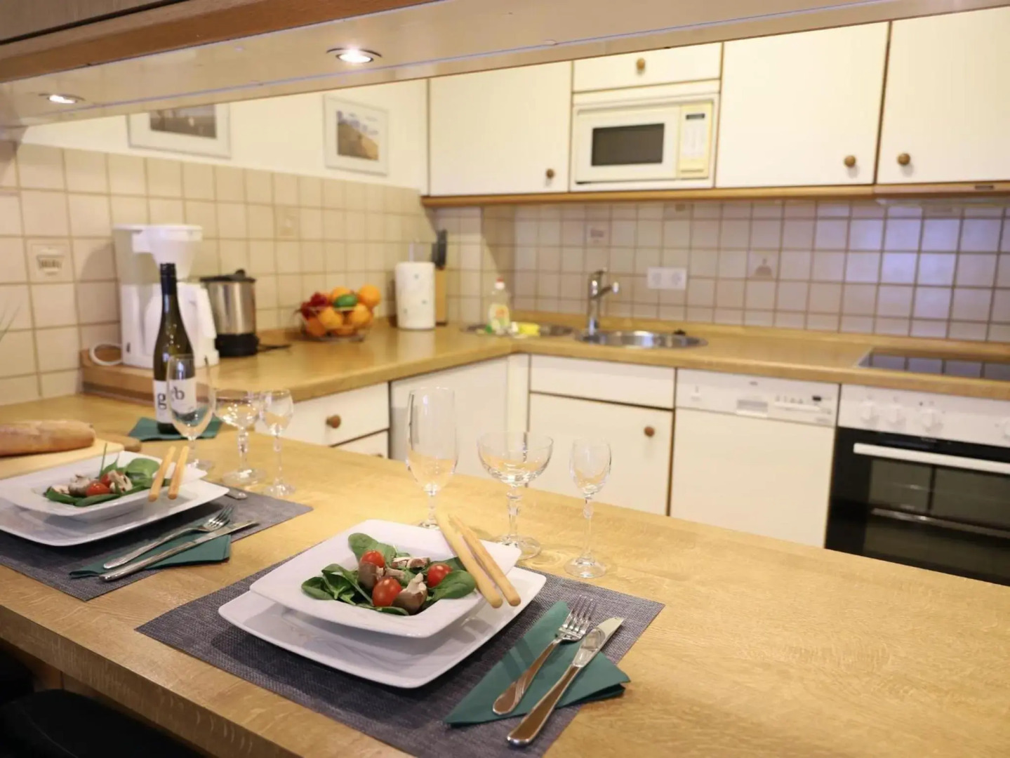 Das geräumige 2-Zimmer-Appartement