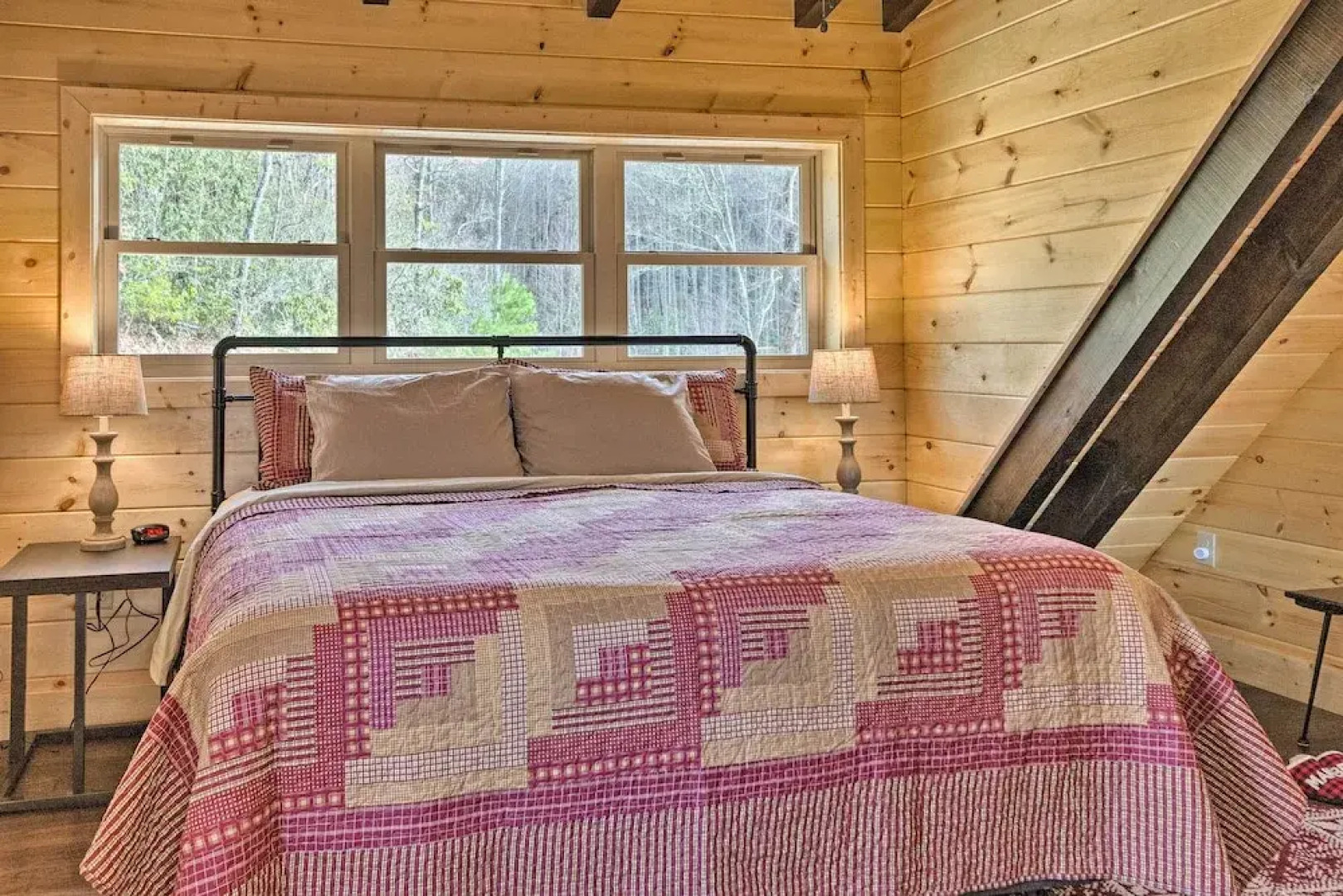 Hilltop Cabin on 5 Acres w/ Hot Tub & Waterfall!