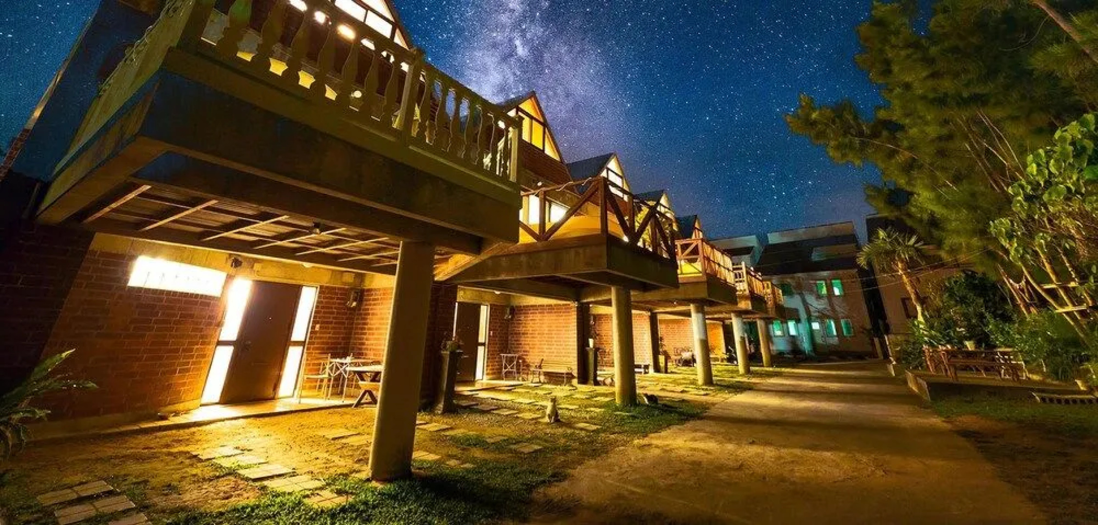 Okinawa starry forest cottage