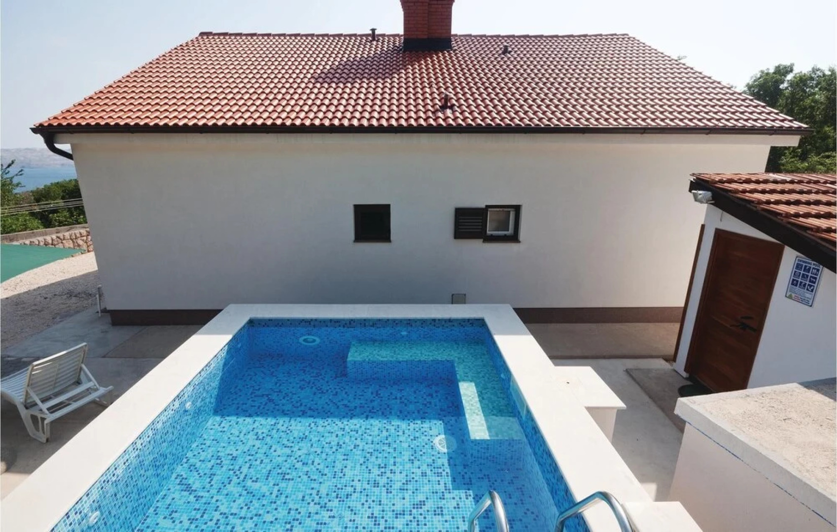 Beautiful Apartment in Cesarica With 1 Bedrooms and Outdoor Swimming Pool