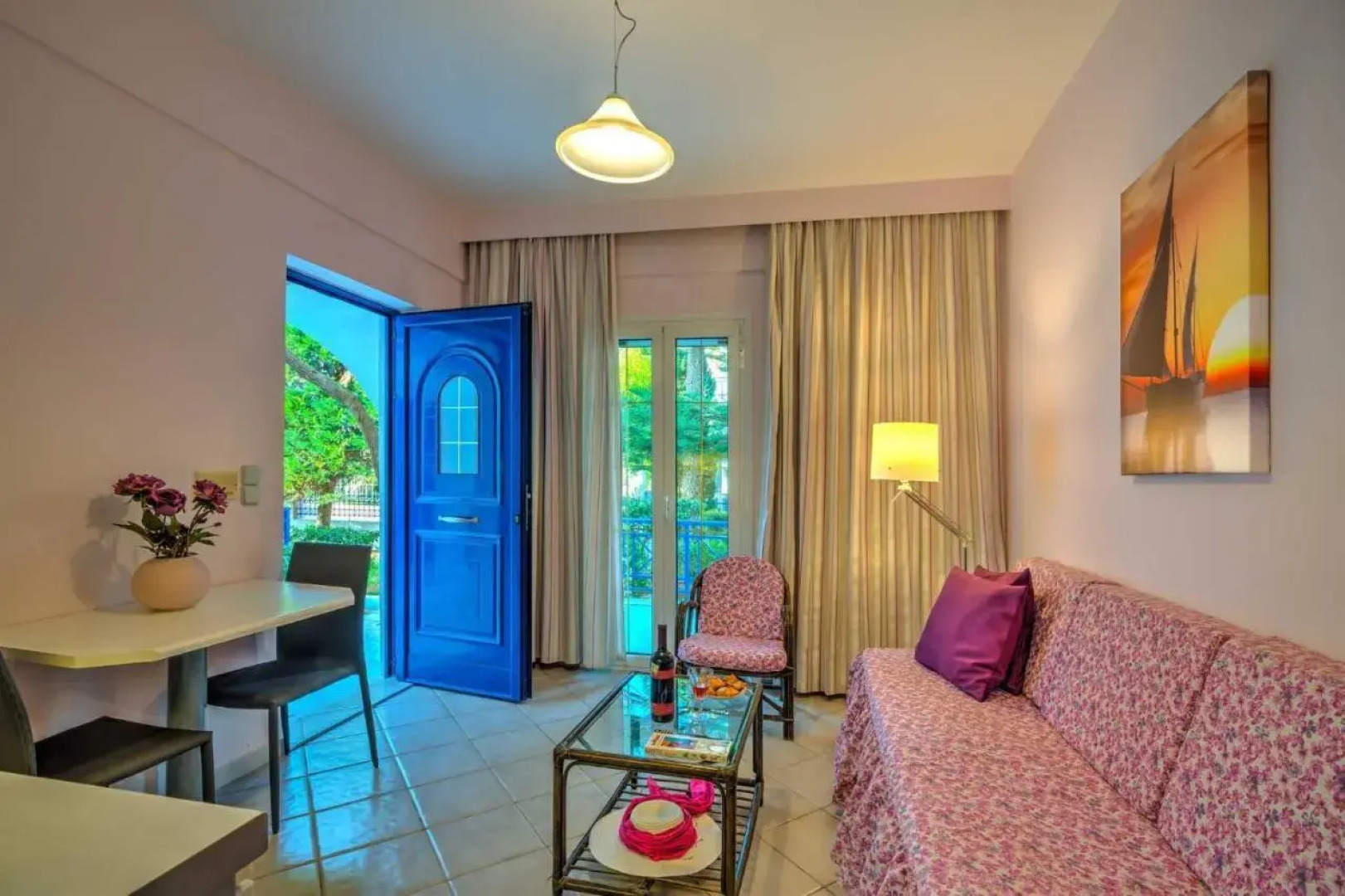 BBQ-Backyard -of Amoudara-Full Kitchen-Parking-4