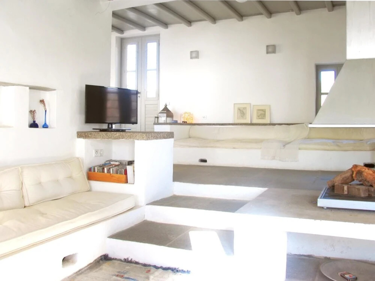 Villa With 3 Bedrooms in Cyclades, With Wonderful sea View, Private Po