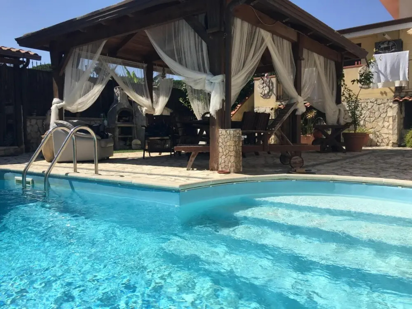 Apartment With one Bedroom in Giugliano in Campania, With Shared Pool, Furnished Terrace and Wifi - Near the Beach