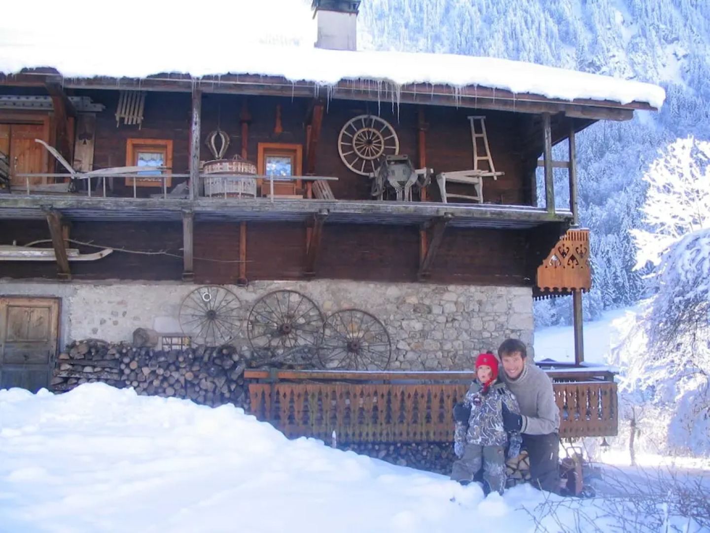 Chalet With 2 Bedrooms in Entremont, With Wonderful Mountain View, Pri