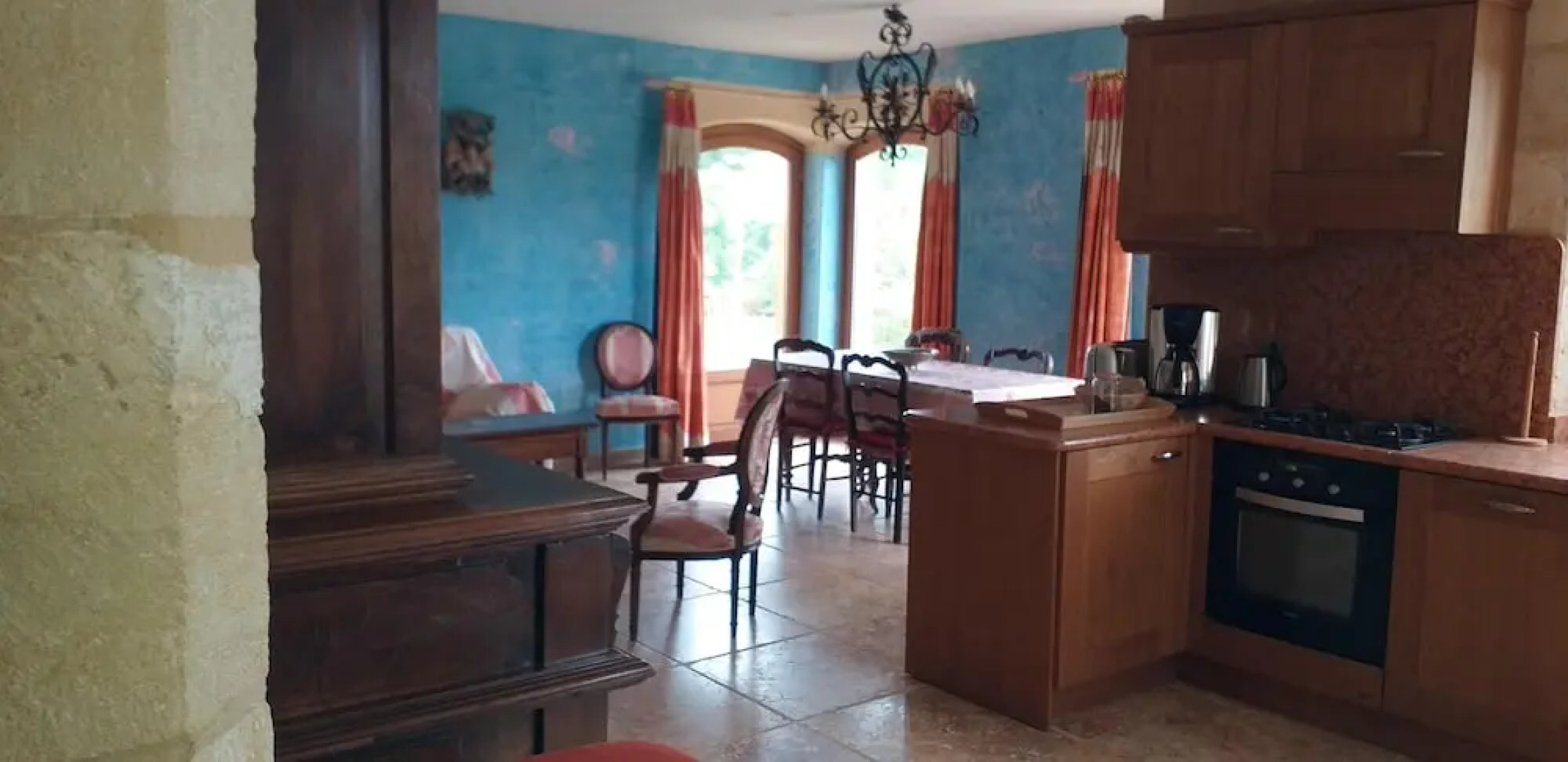 House With 2 Bedrooms in Saint-cybranet, With Pool Access, Furnished G