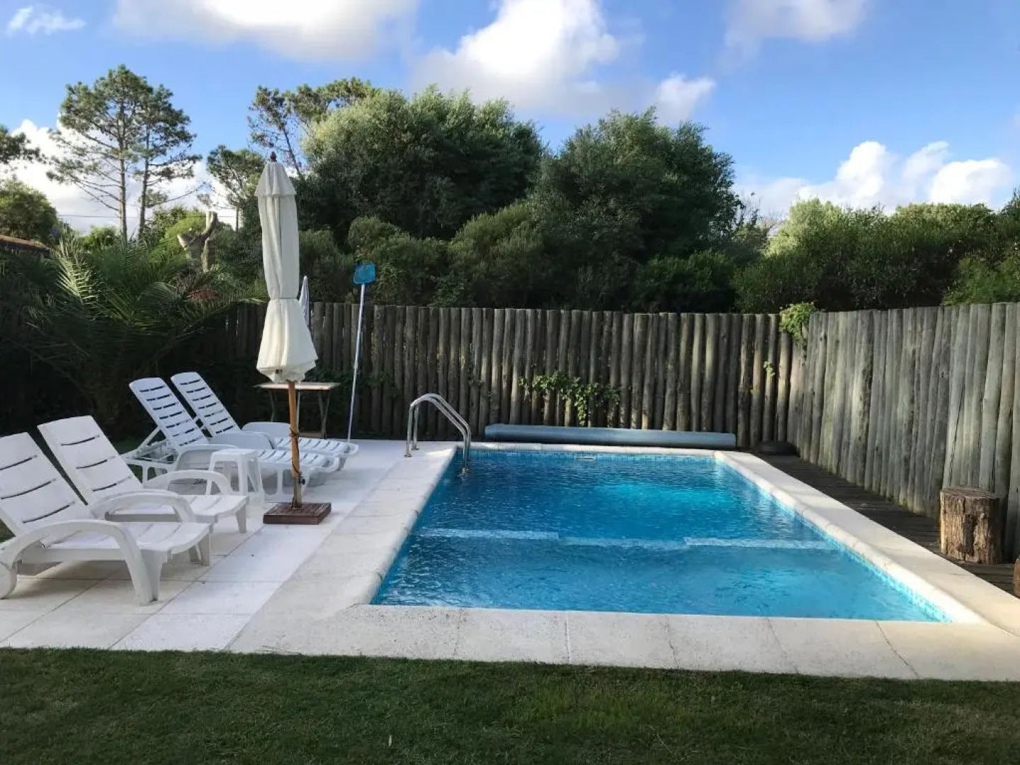 Casa amoblada con vista al mar