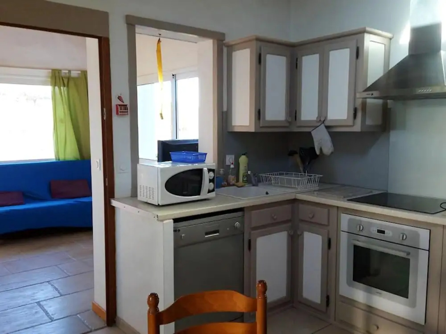 Apartment With 2 Bedrooms in Sare, With Wonderful Mountain View and Furnished Garden - 15 km From the Beach