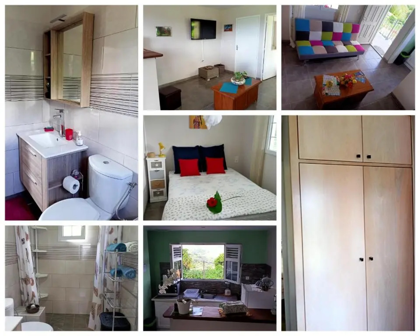 T2 Échappée belle Sainte-Marie Kybo Karaib Location pkg Mtgne Cosy