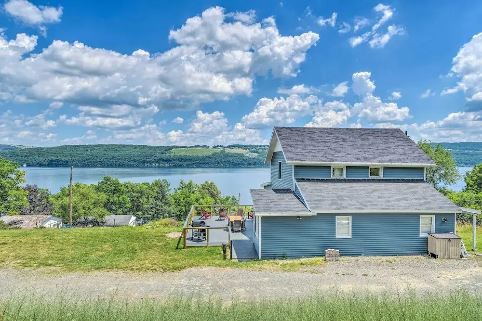 Watkins Glen Lakeview Cottage w/ Waterfall!