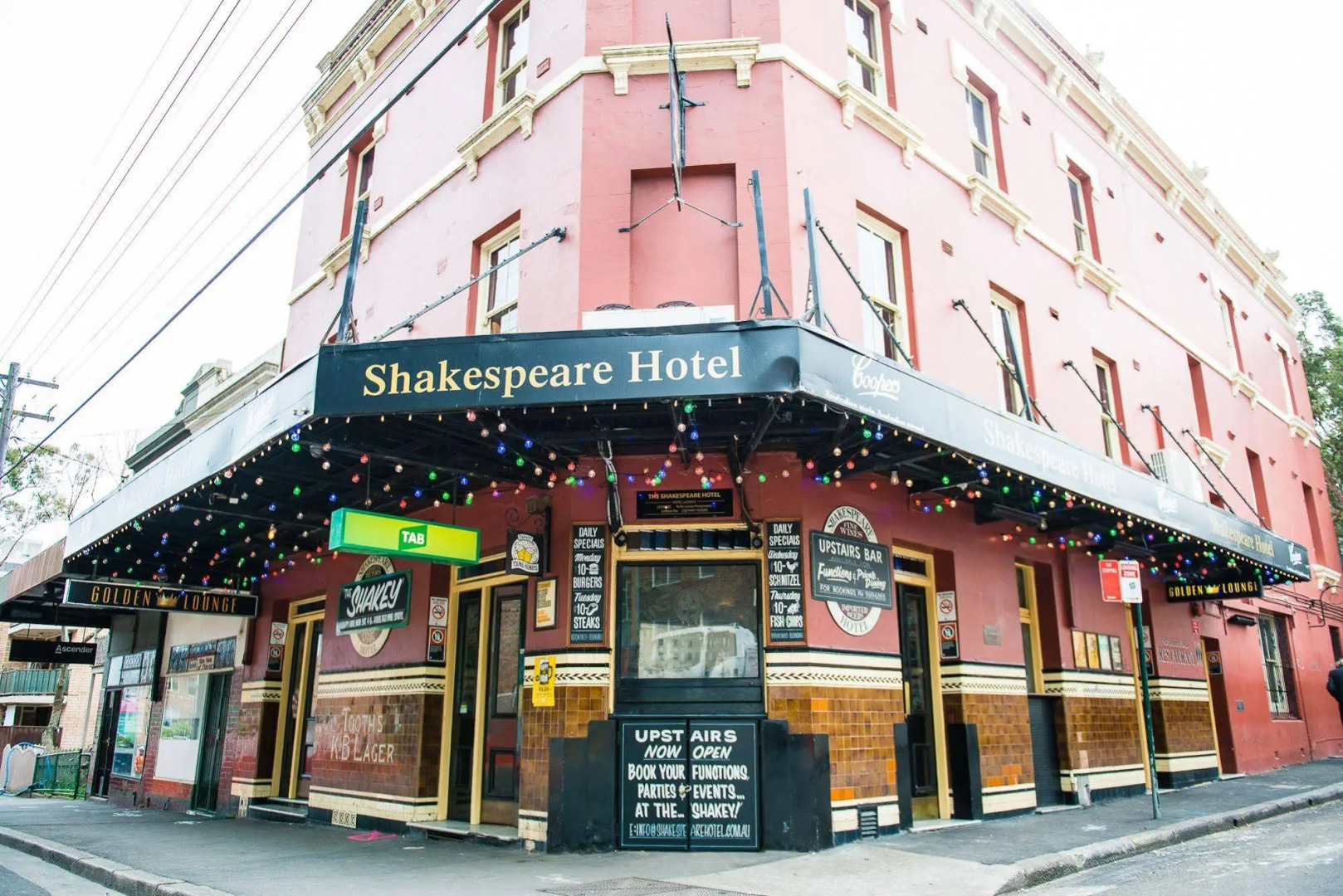 Shakespeare Hotel Surry Hills