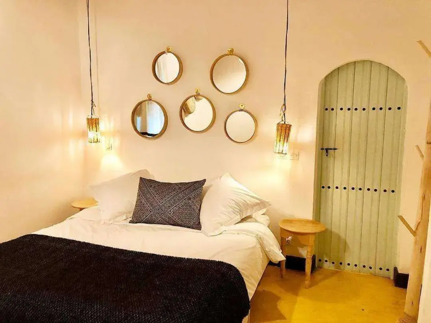 Art riad au bord de la mer