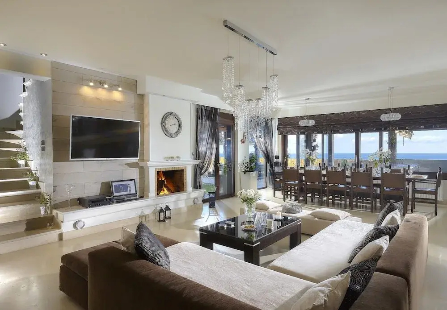 Deluxe Captivating Villa With Indoor and Outdoor Pool Sandy Beach is Only 1 5km Away