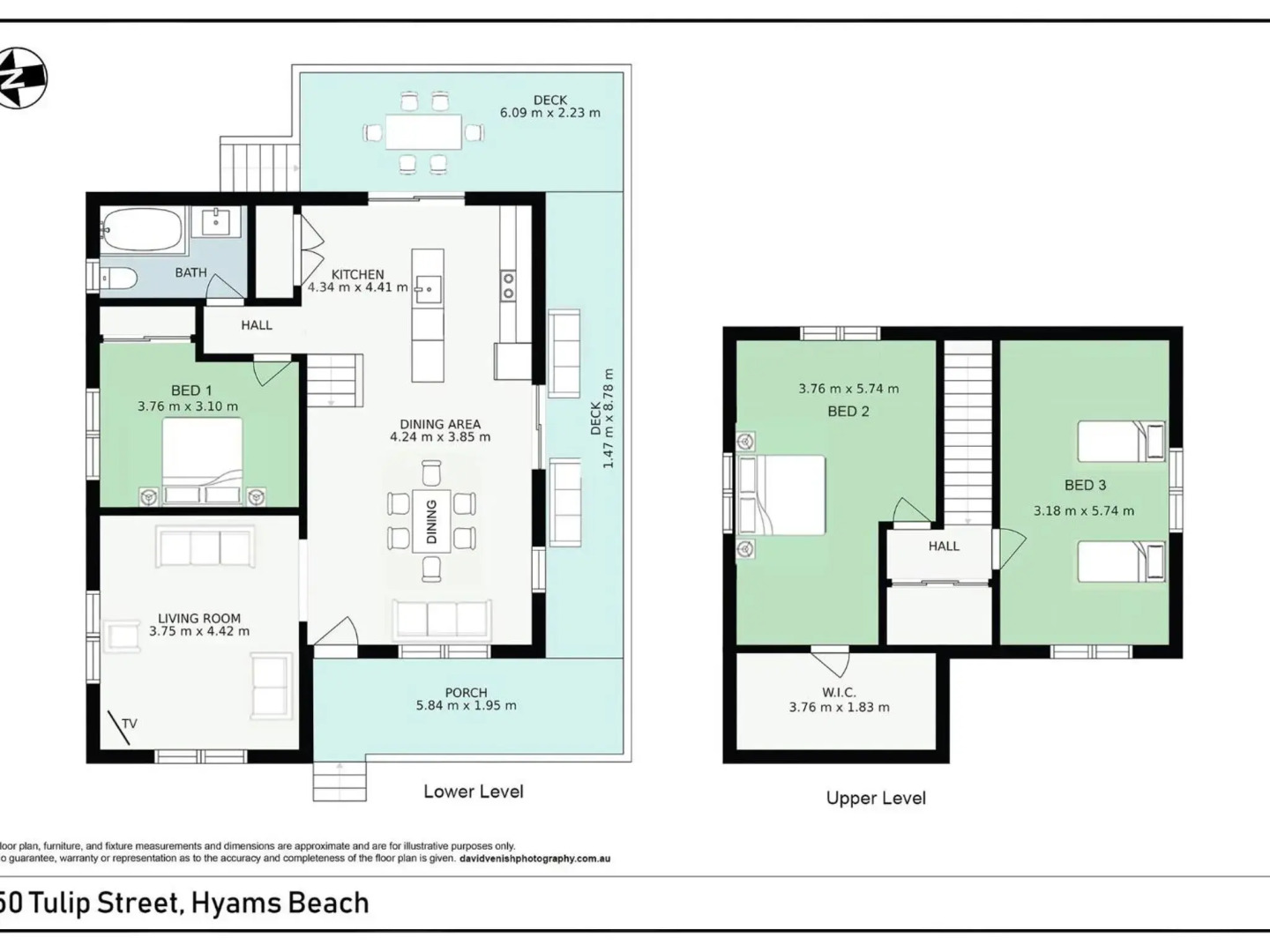 Mermaid Cottage at Hyams Beach 4pm Check Out Sundays