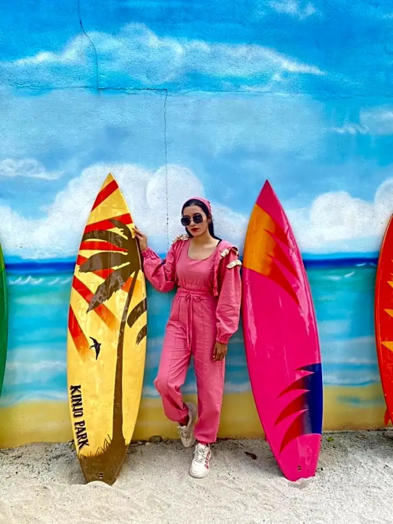 kinjo park pool view delux2 (double bed)