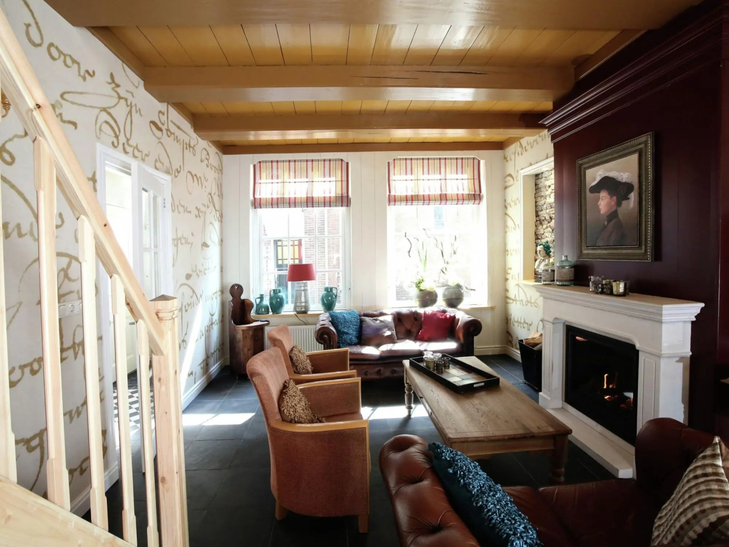 Listed 1777 building with whirlpool in historical Enkhuizen