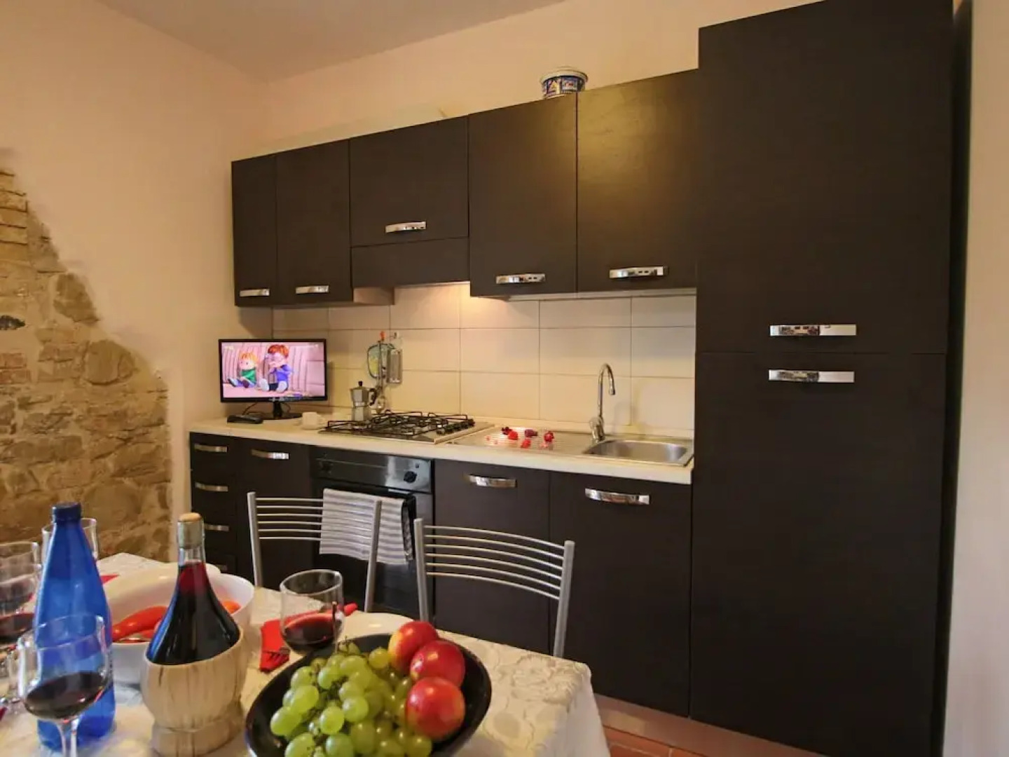 Country House With Swimming Pool and Garden With Mediterranean Plants