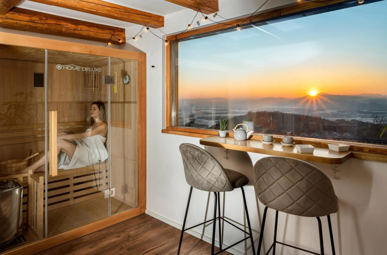 Lunela estate with sauna