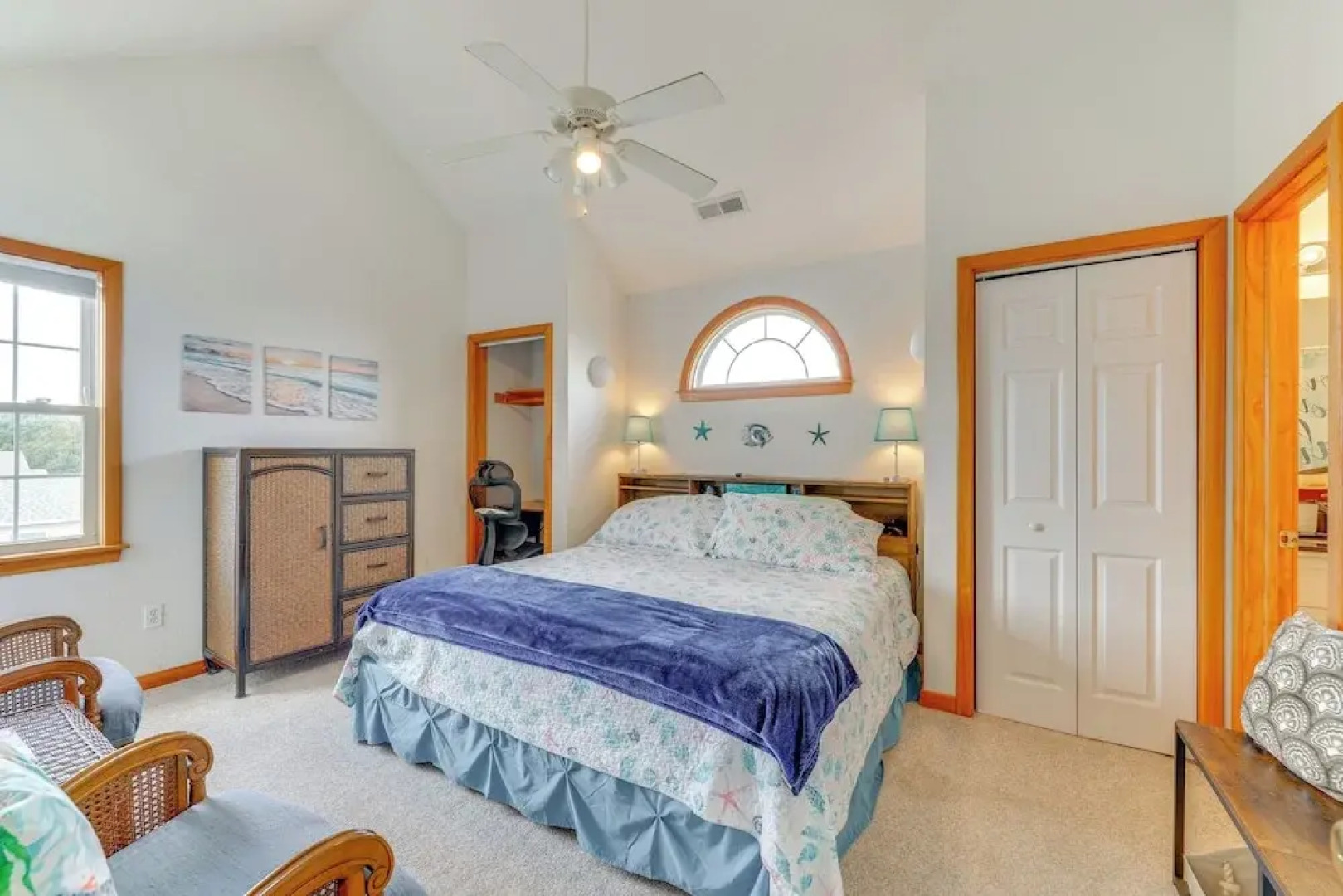 Walk to Pier: Spacious Coastal Home!