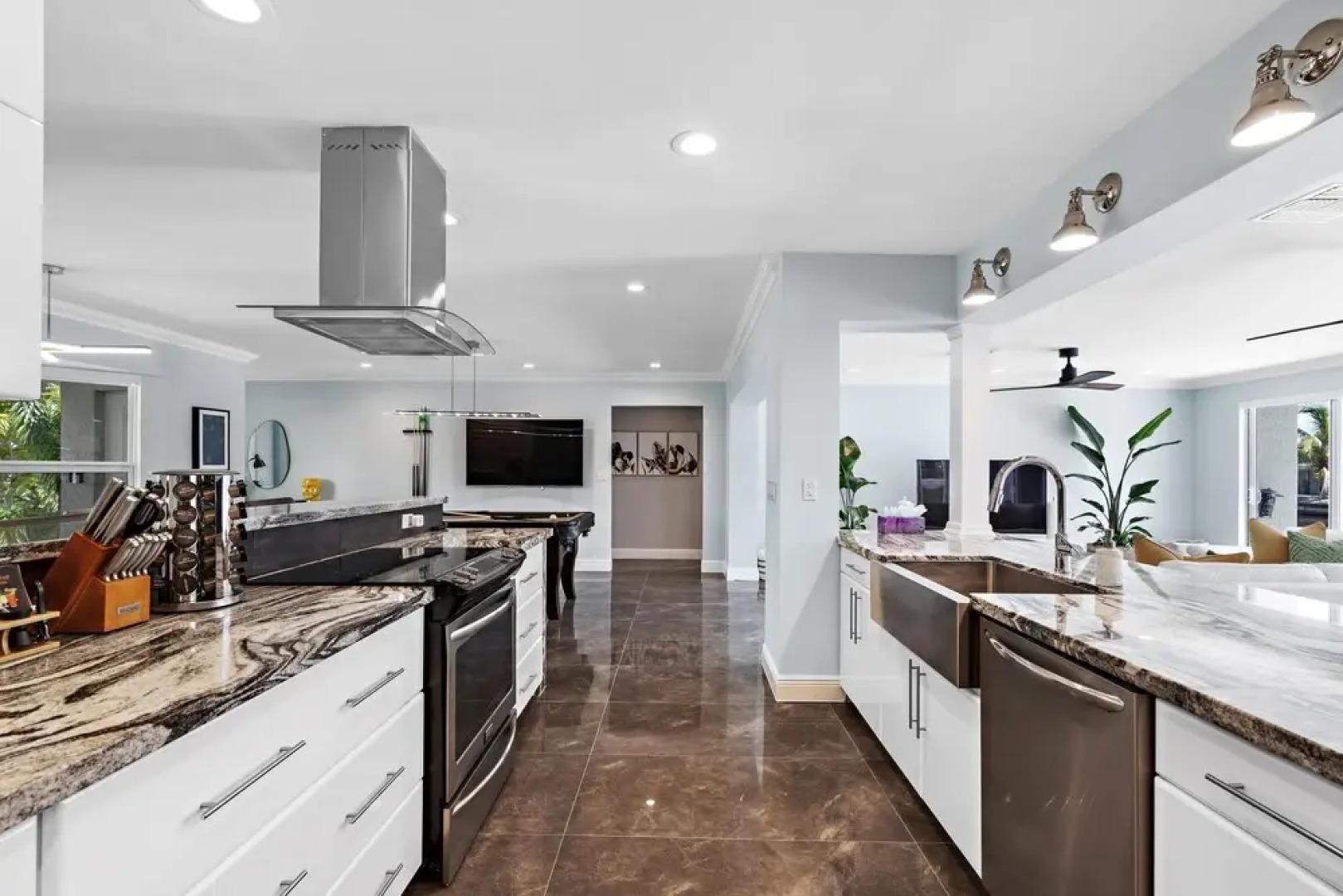 Waterfront Heated Pool Home