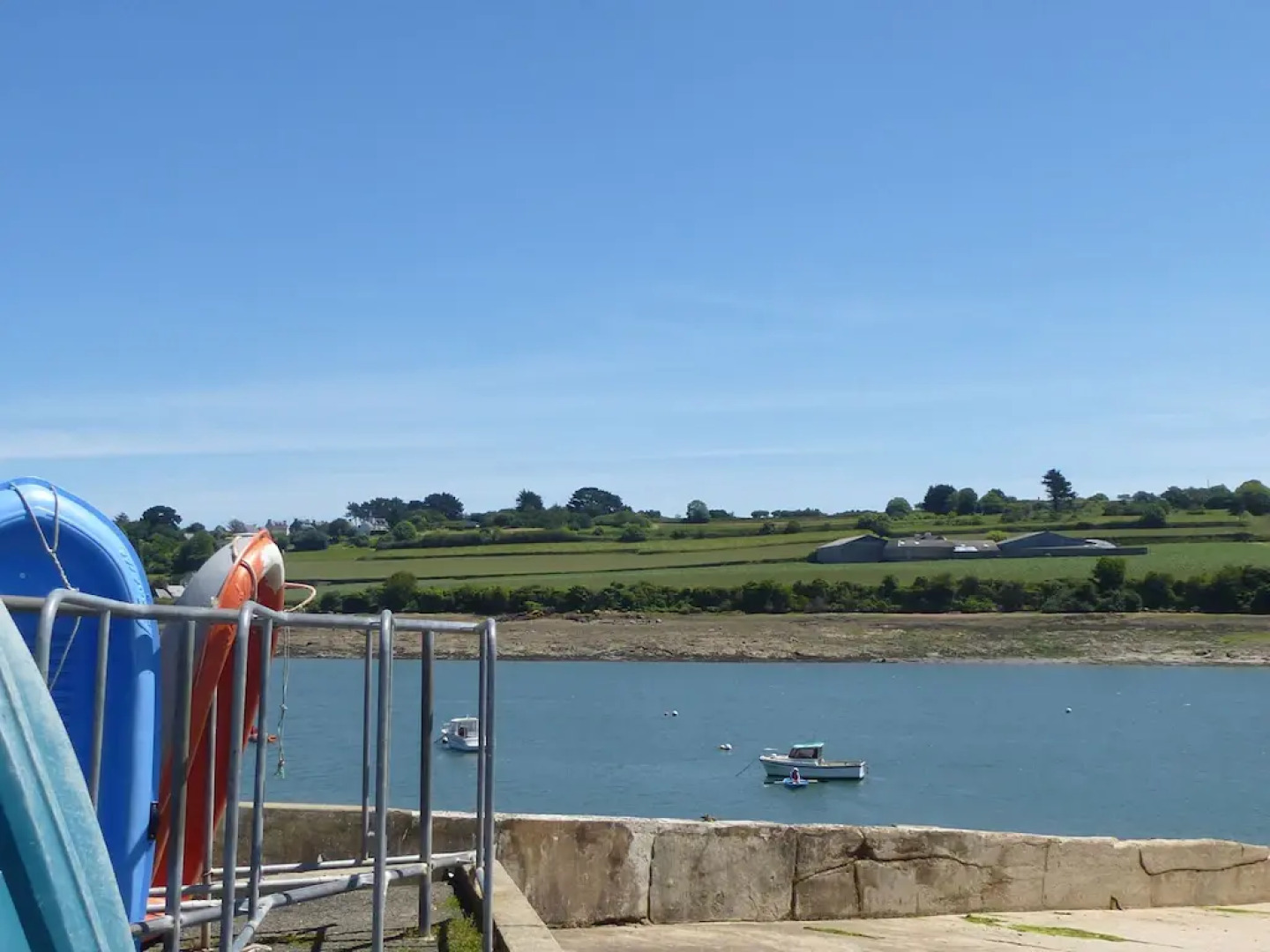 Stone House Near Pink Granite Coast Beaches
