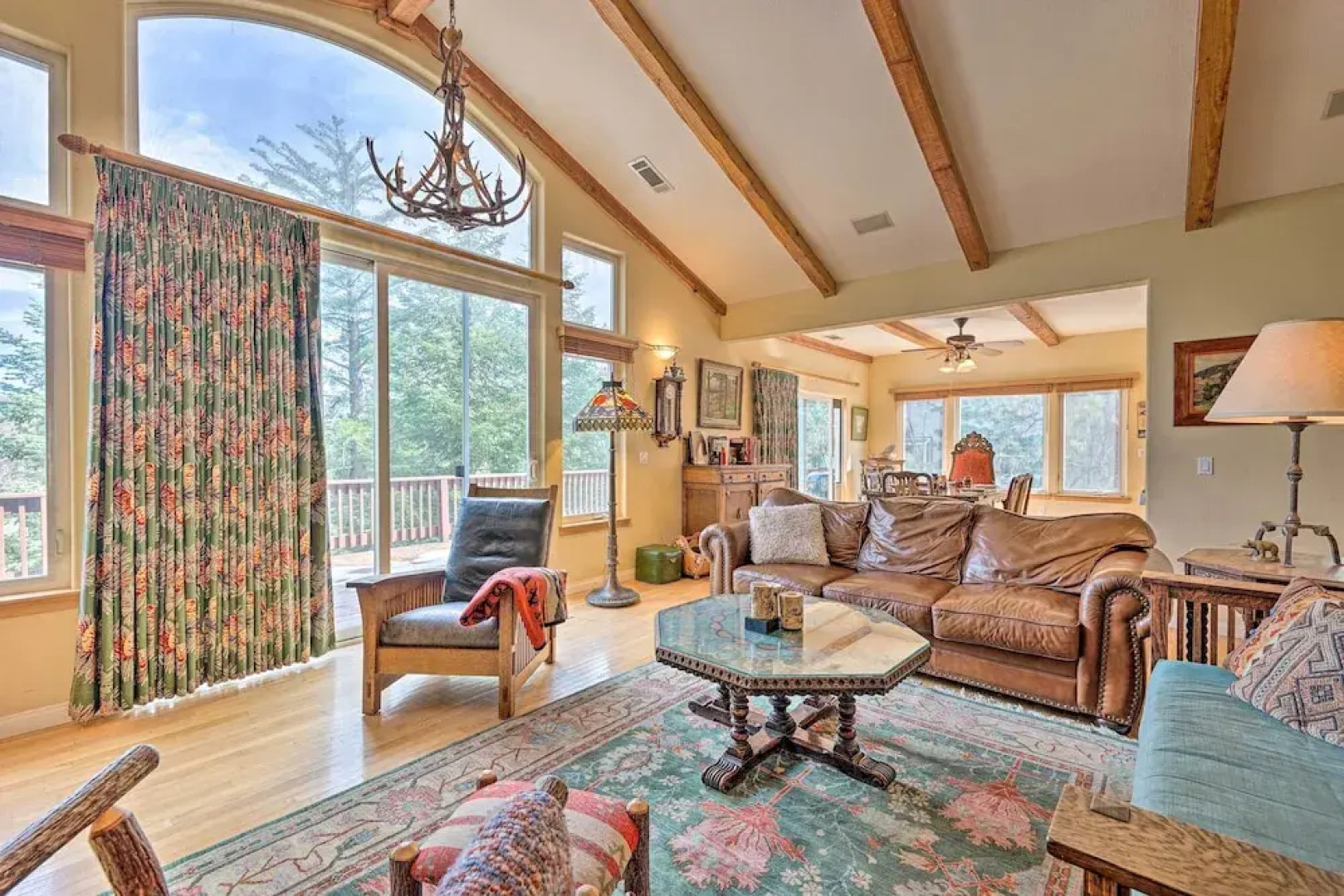 Wraparound Deck: Woodland Cabin in Lake Arrowhead